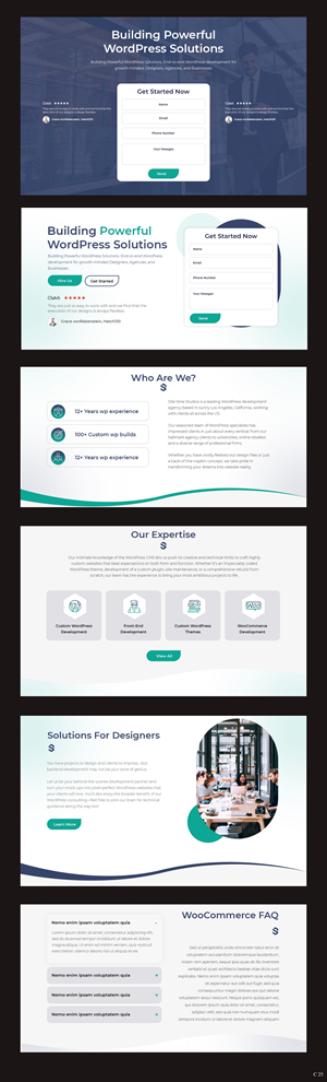 Web Design by pb for S9S LLC | Design: #33757325