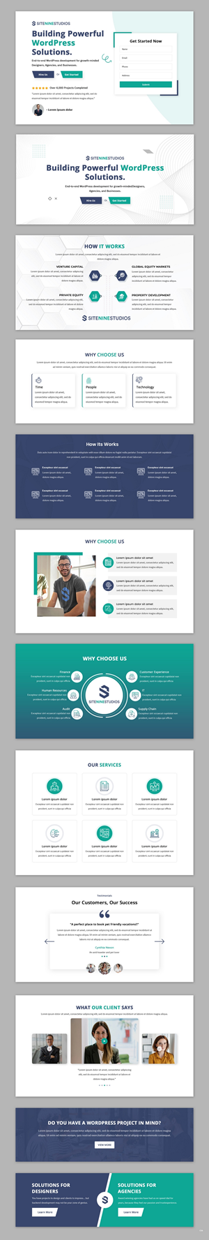 Web Design by pb for S9S LLC | Design: #33757331