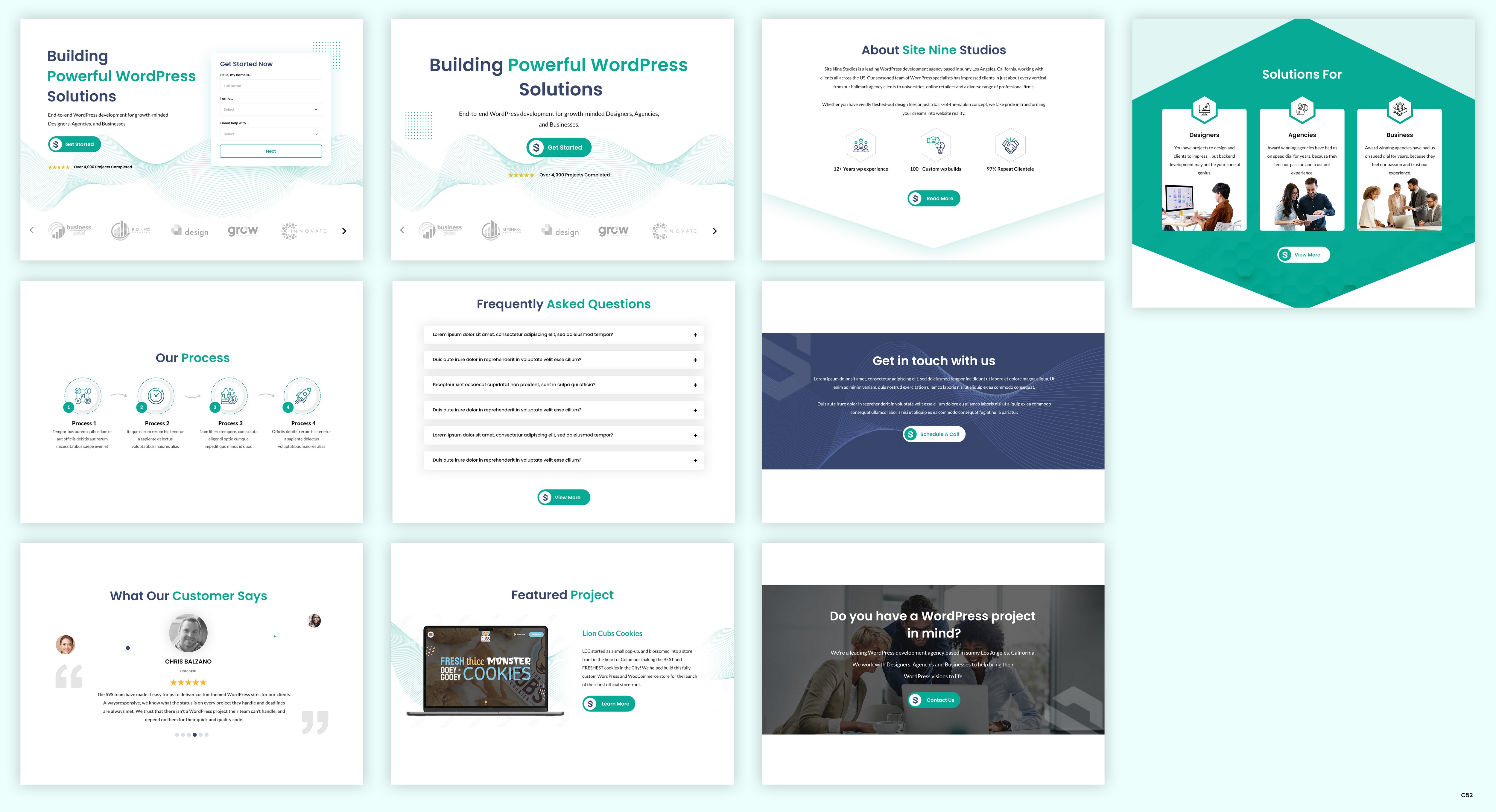 Web Design by pb for S9S LLC | Design #33757335