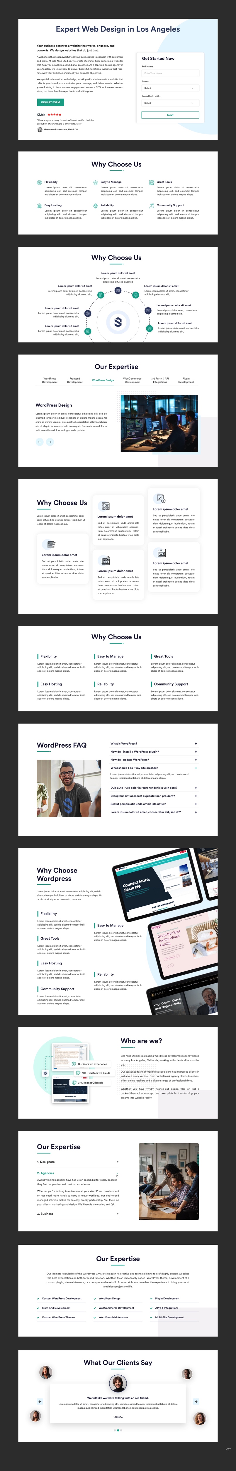 Web Design by pb for S9S LLC | Design #33900250
