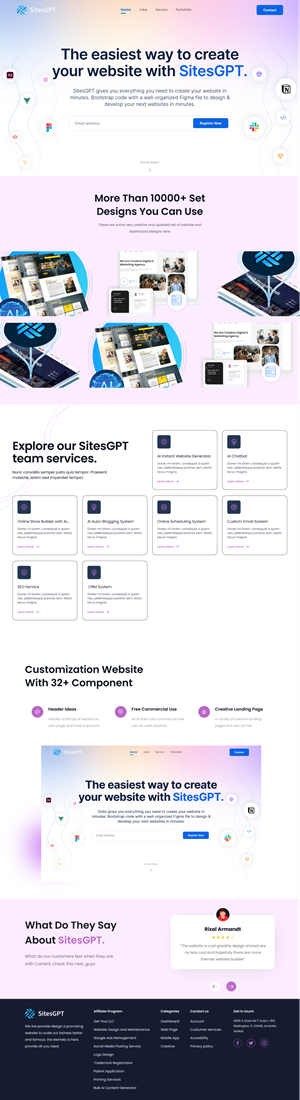 Web Design by Taufik H for RMS | Design: #33765048