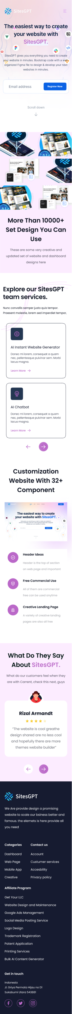 Web Design by Taufik H for RMS | Design: #33765049
