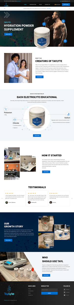 Web Design by sai.designer87 for this project | Design #33895566
