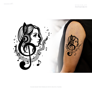 Design de Tatouage par RealManish pour ce projet | Design : #33732036