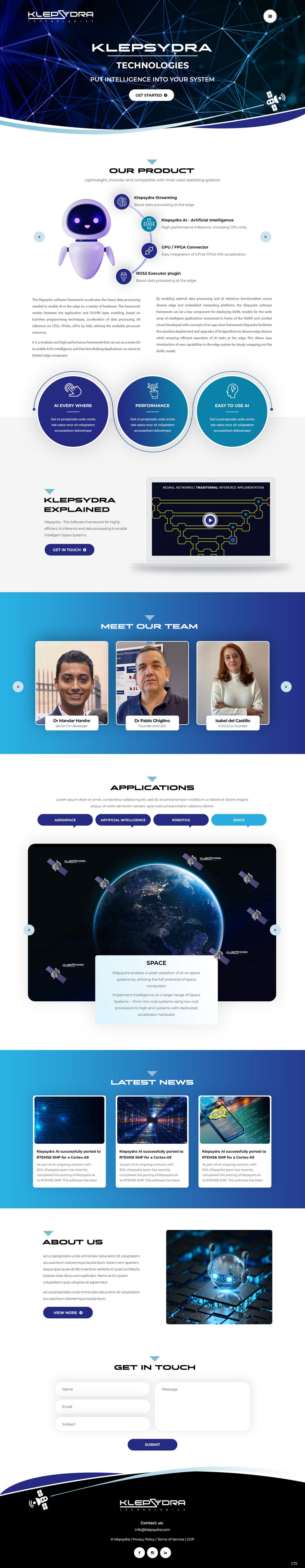 Web Design by pb for this project | Design #33747852