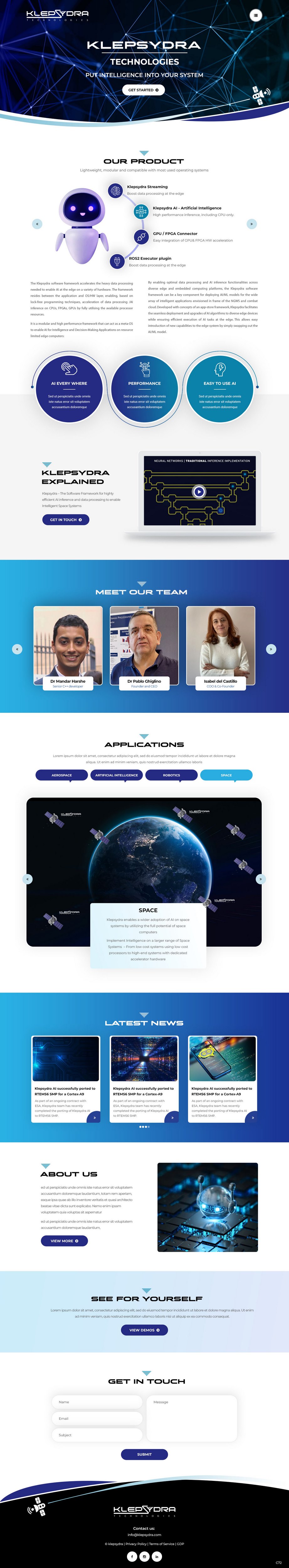 Web Design by pb for this project | Design #33757295