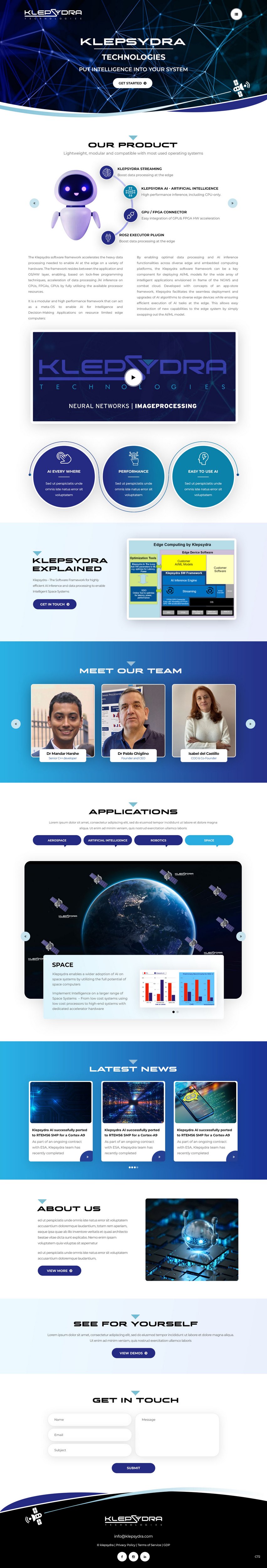 Web Design by pb for this project | Design #33765456