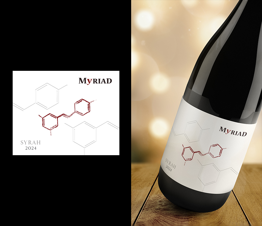 Design Graphique par Zonda Studio pour Myriad Cellars | Design #33741321