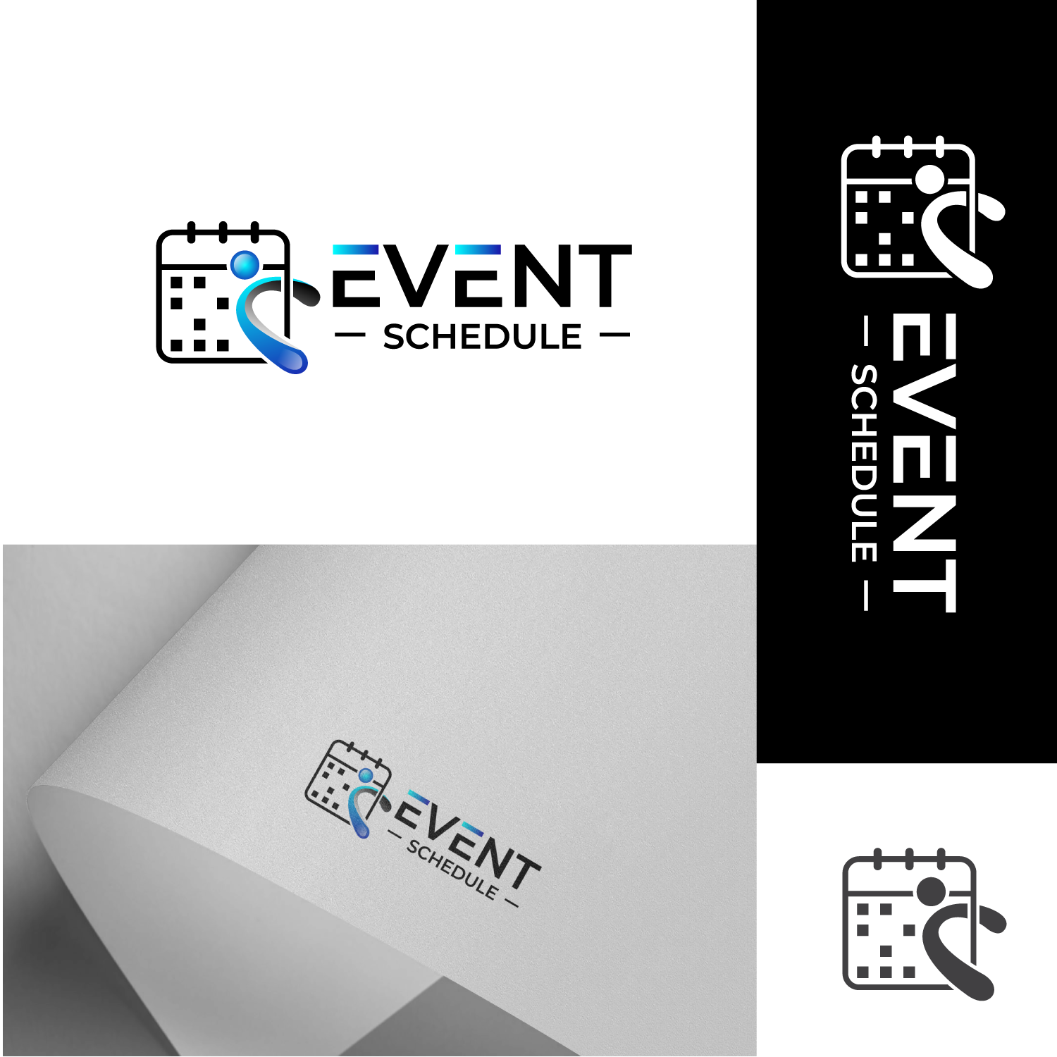 Logo Design by Modan Mohan Mohini for Event Schedule | Design #33748198