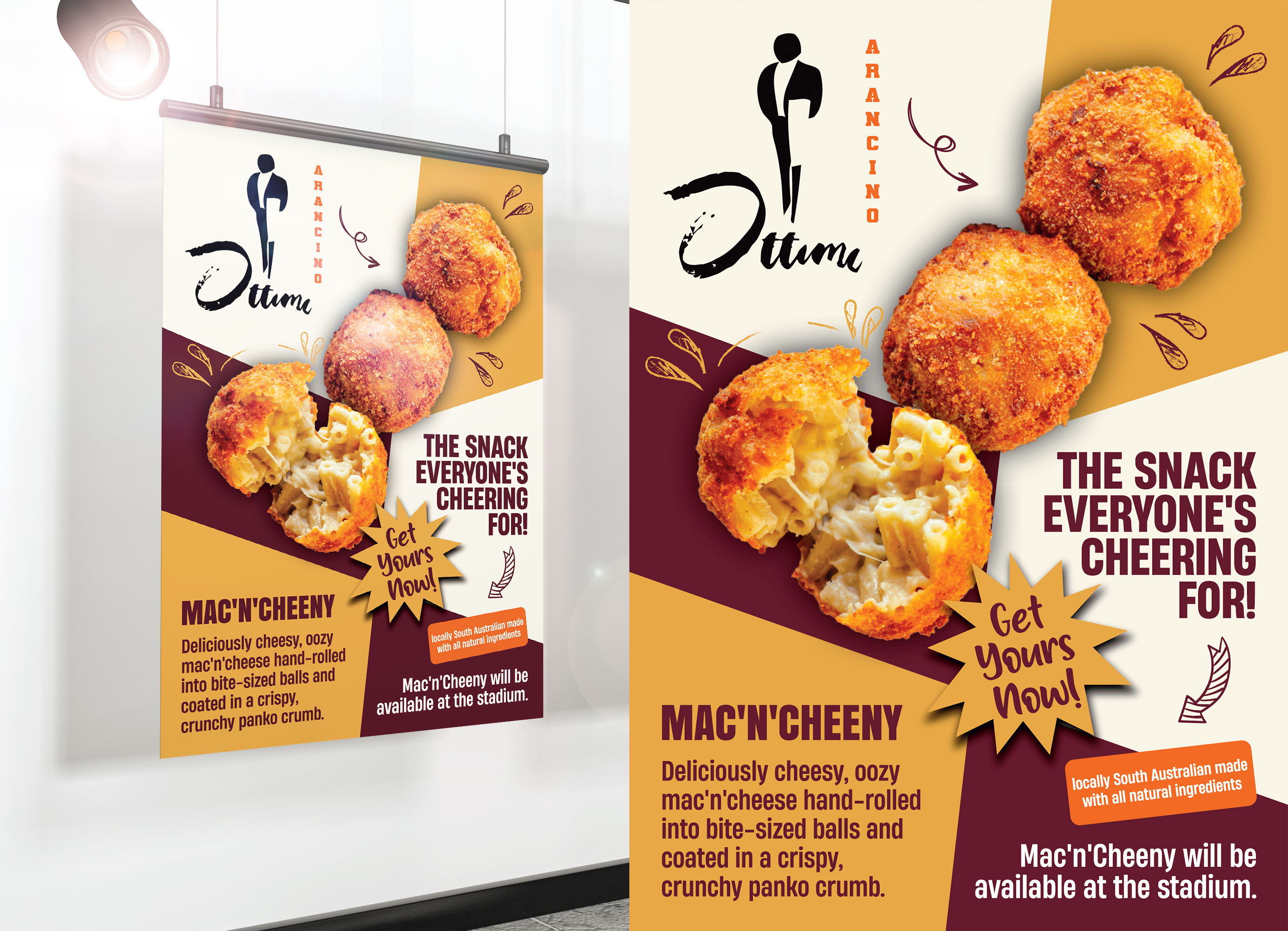 Poster Design by Impressive Solutions for Ottimo Arancino | Design #33737977