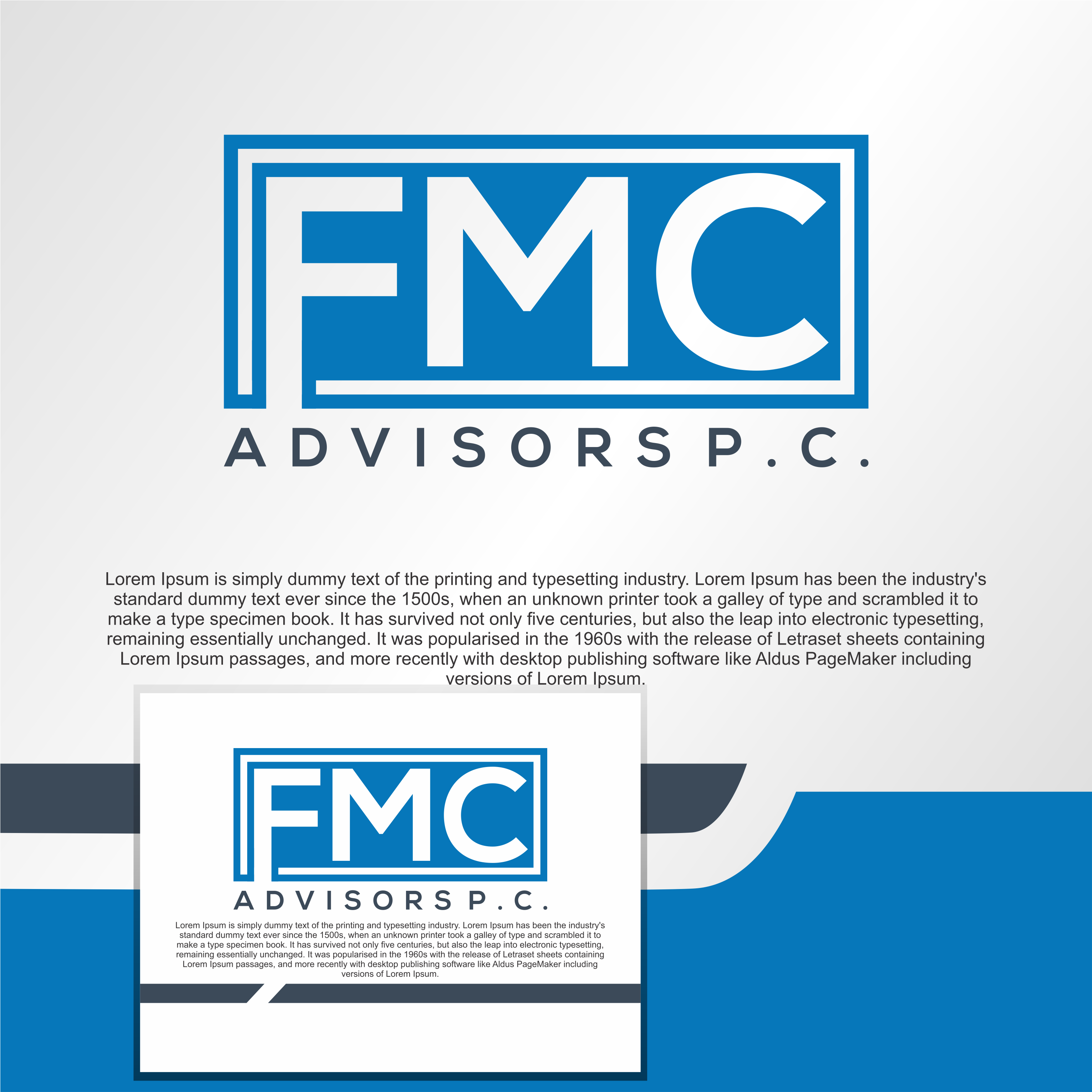 Diseño de Logo por diego costa para FMC Advisors P.C. | Diseño #33743151