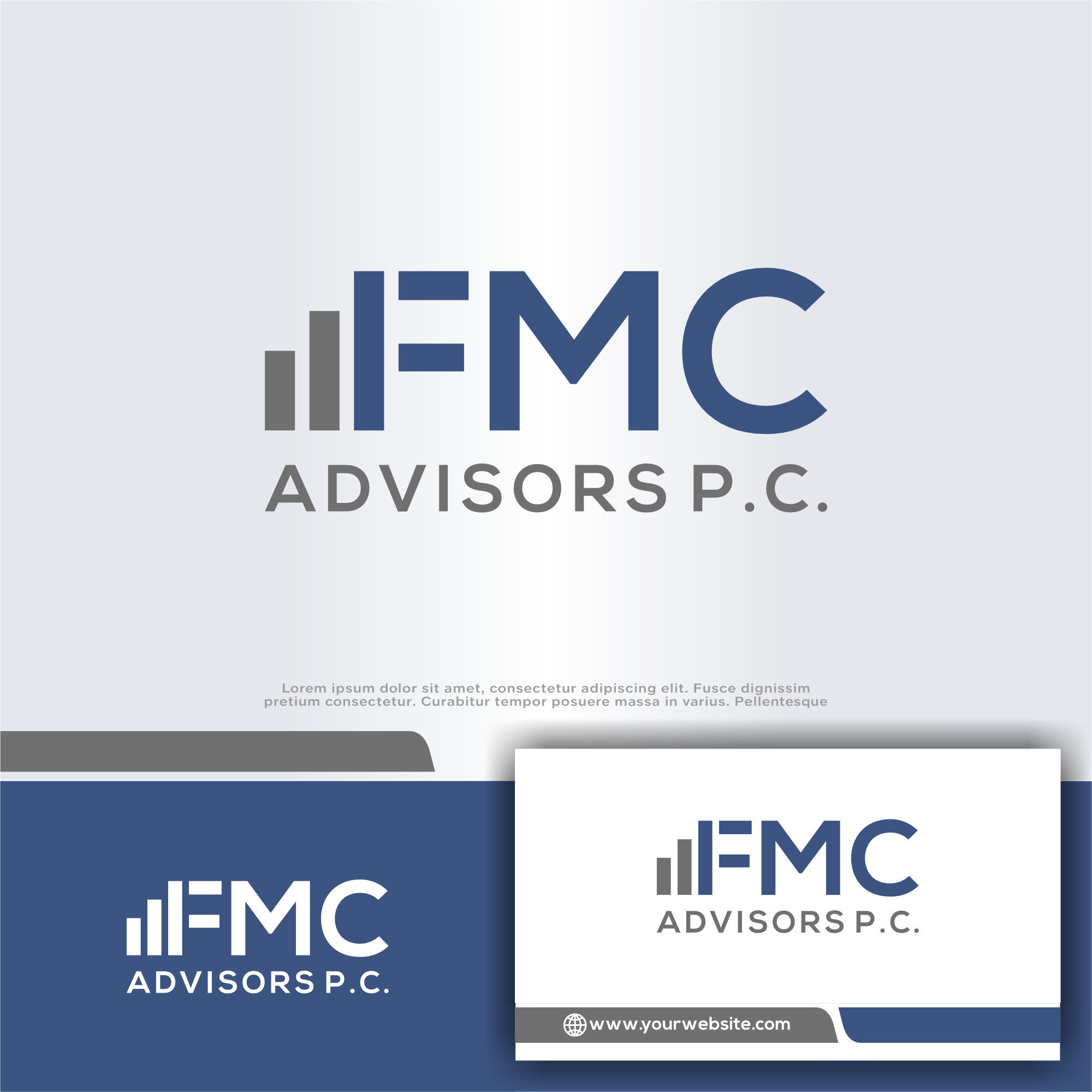 Logo Design by win it for FMC Advisors P.C. | Design #33752040