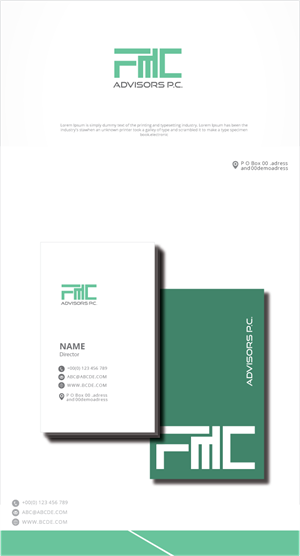 Logo Design by zebronicgraphic for FMC Advisors P.C. | Design: #33745179