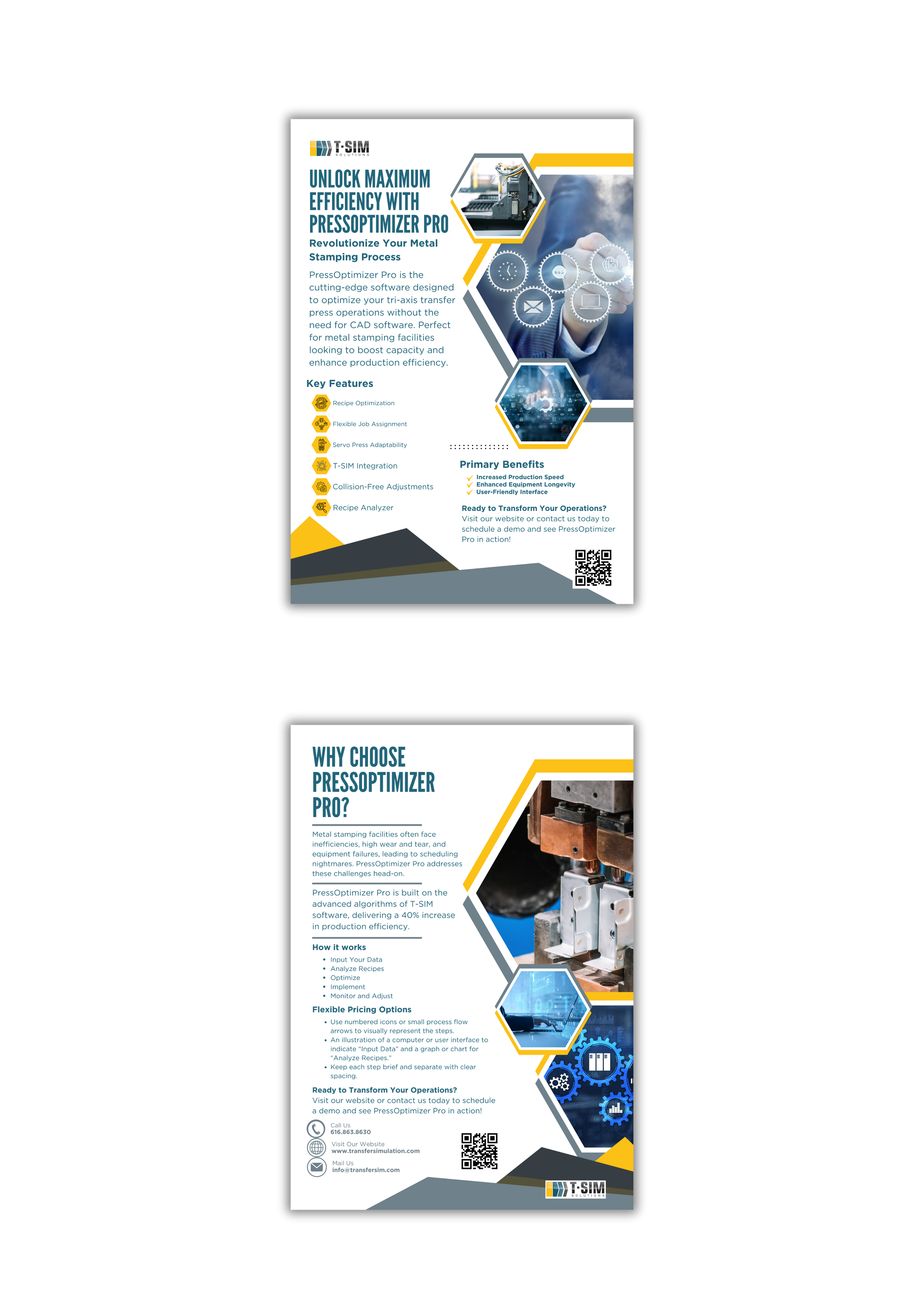 Design de Flyer par Custom A pour T-SIM Solutions | Design #33740997