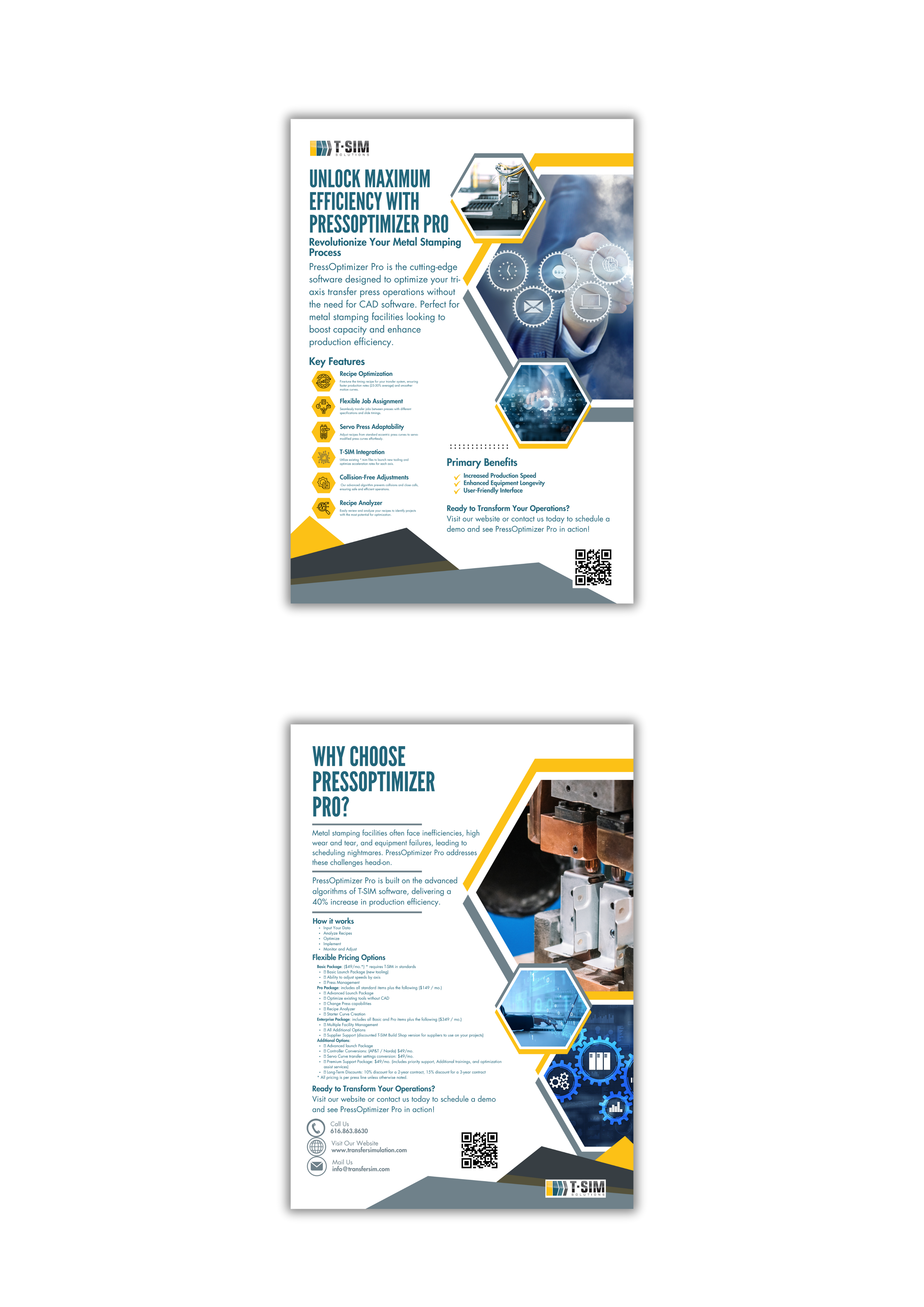 Design de Flyer par Custom A pour T-SIM Solutions | Design #33749626