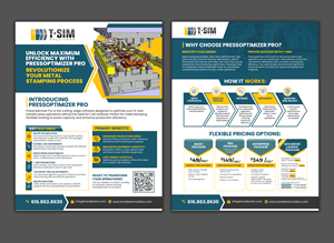 Flyer Design by debdesign for T-SIM Solutions | Design: #33744630