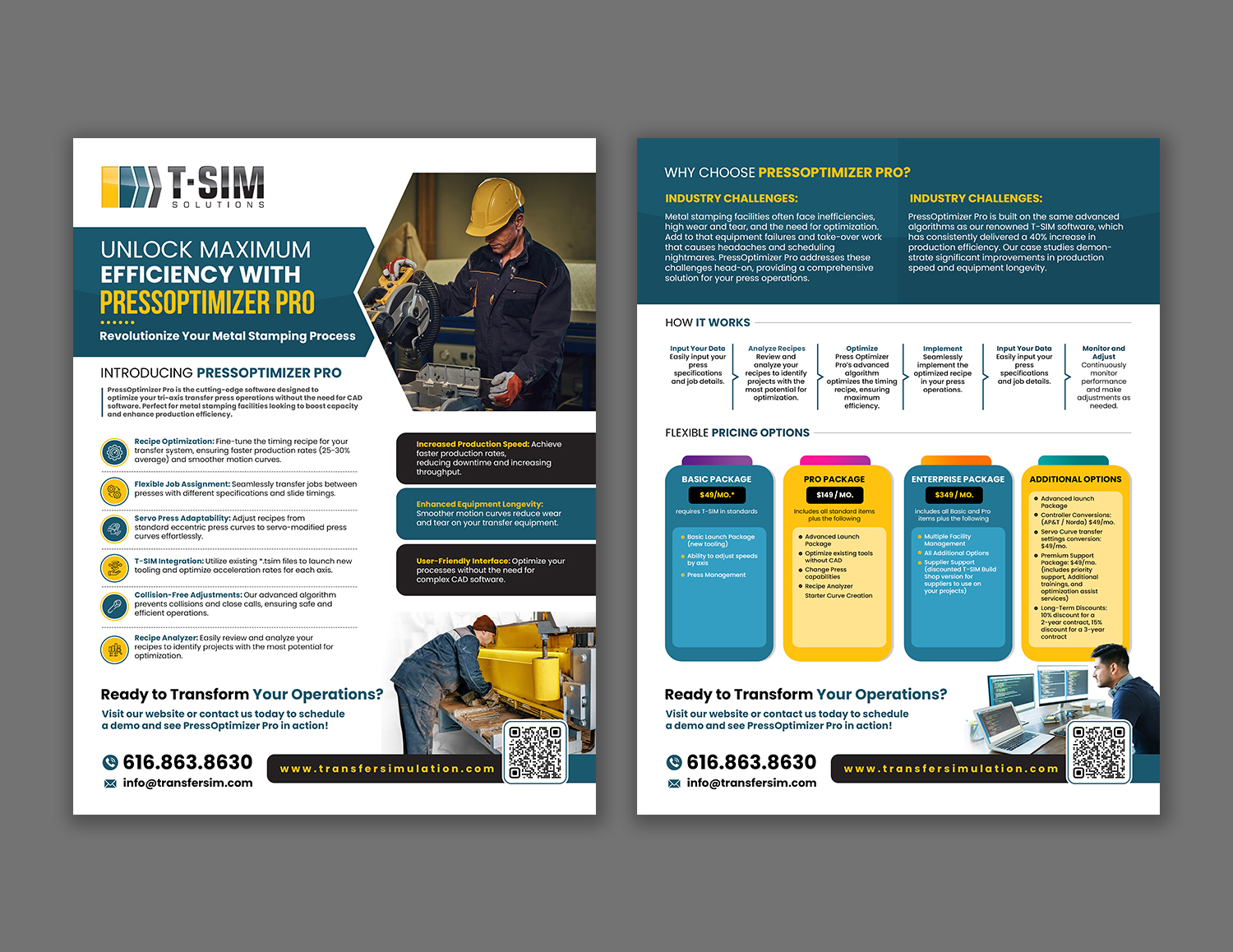 Diseño de Flyer por debdesign para T-SIM Solutions | Diseño #33744972