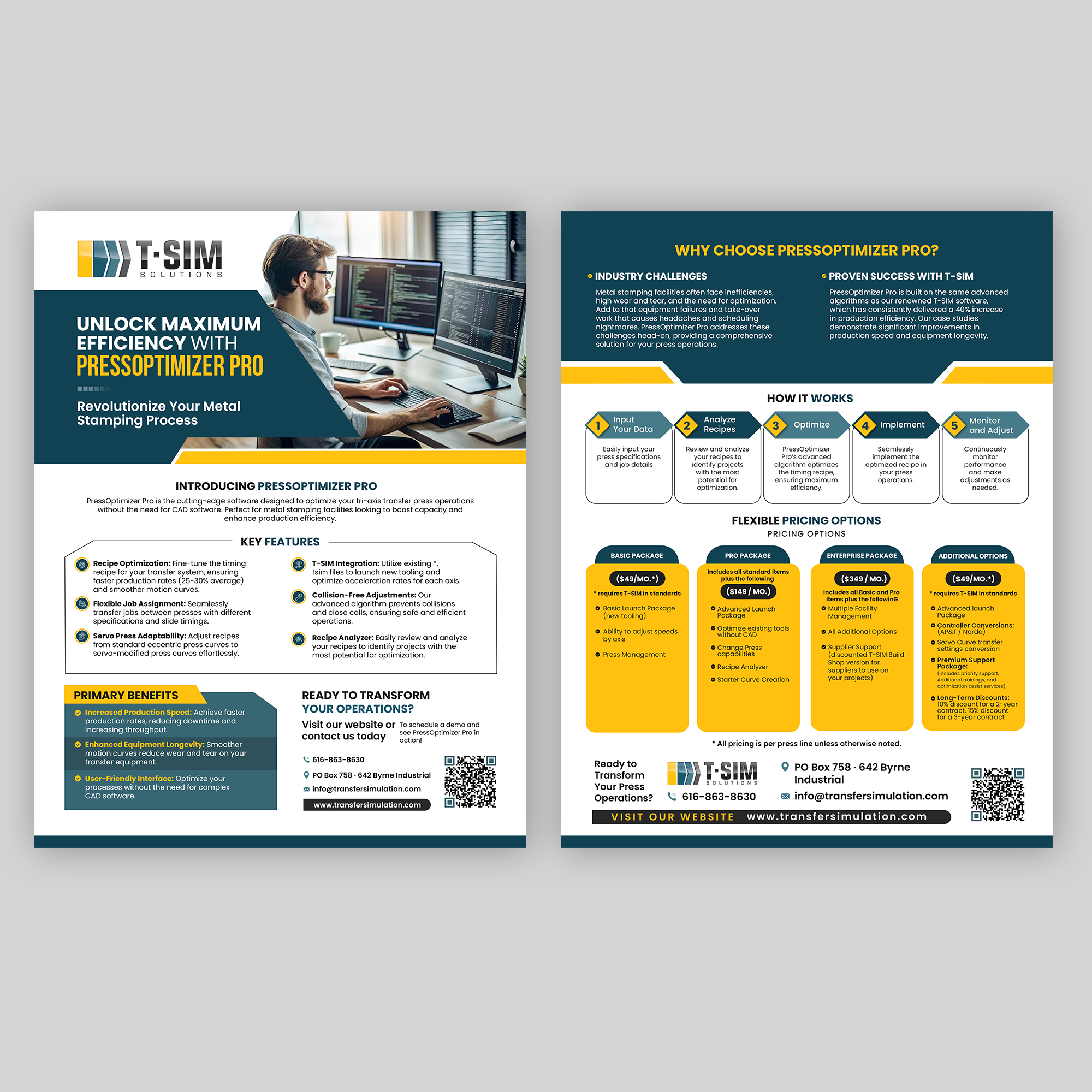 Flyer Design by debdesign for T-SIM Solutions | Design #33745015