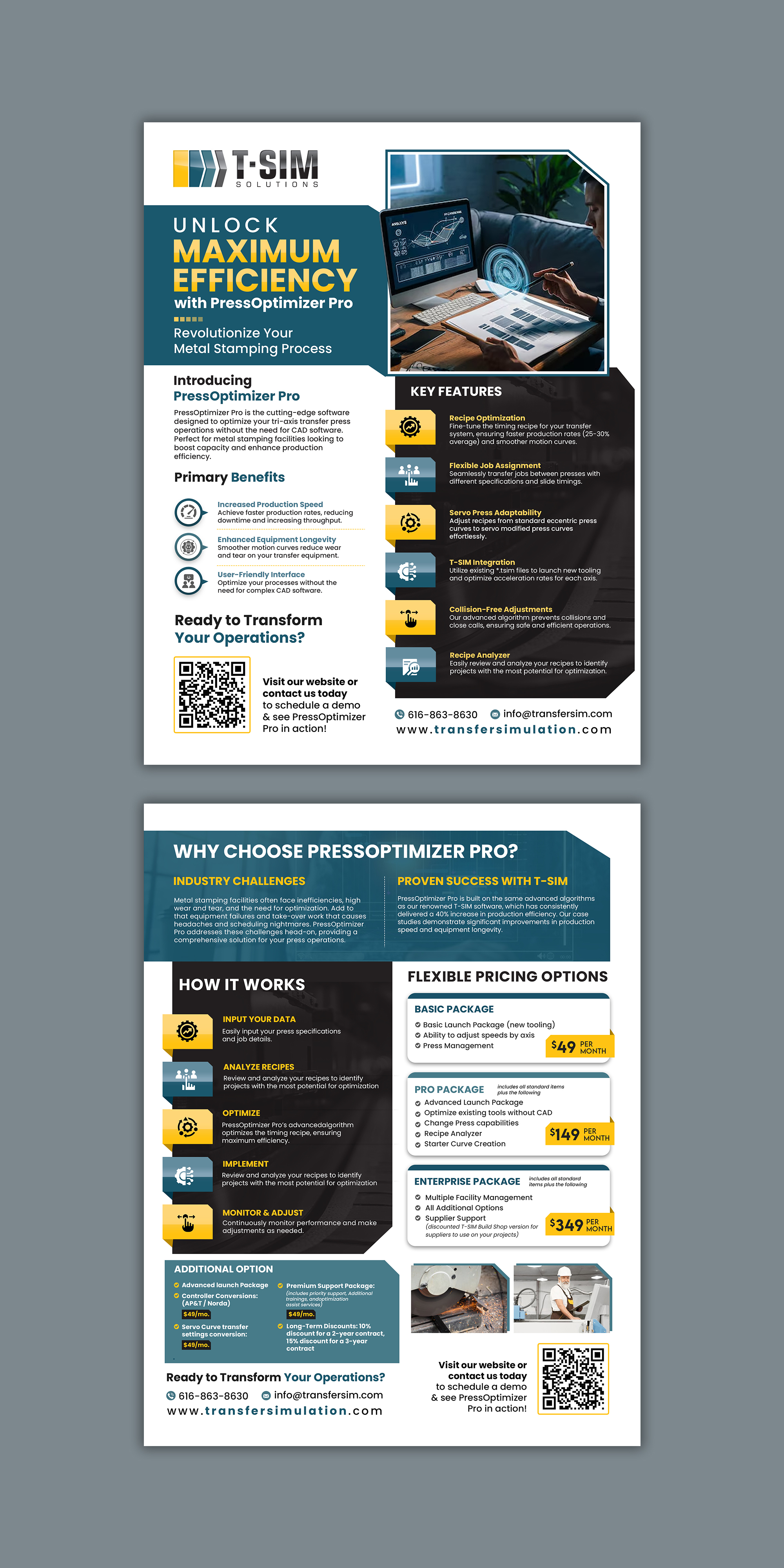 Flyer Design by debdesign for T-SIM Solutions | Design: #33745112