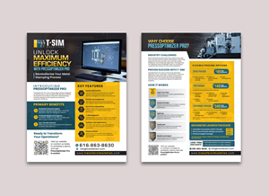 Flyer Design by debdesign for T-SIM Solutions | Design: #33745116
