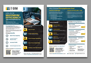 Flyer Design by debdesign for T-SIM Solutions | Design: #33804589