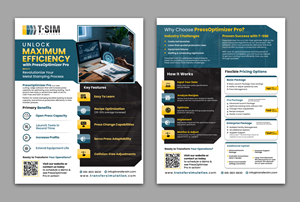 Flyer Design by debdesign for T-SIM Solutions | Design: #33813232