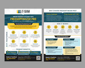Flyer Design by Stan$oul for T-SIM Solutions | Design: #33743695