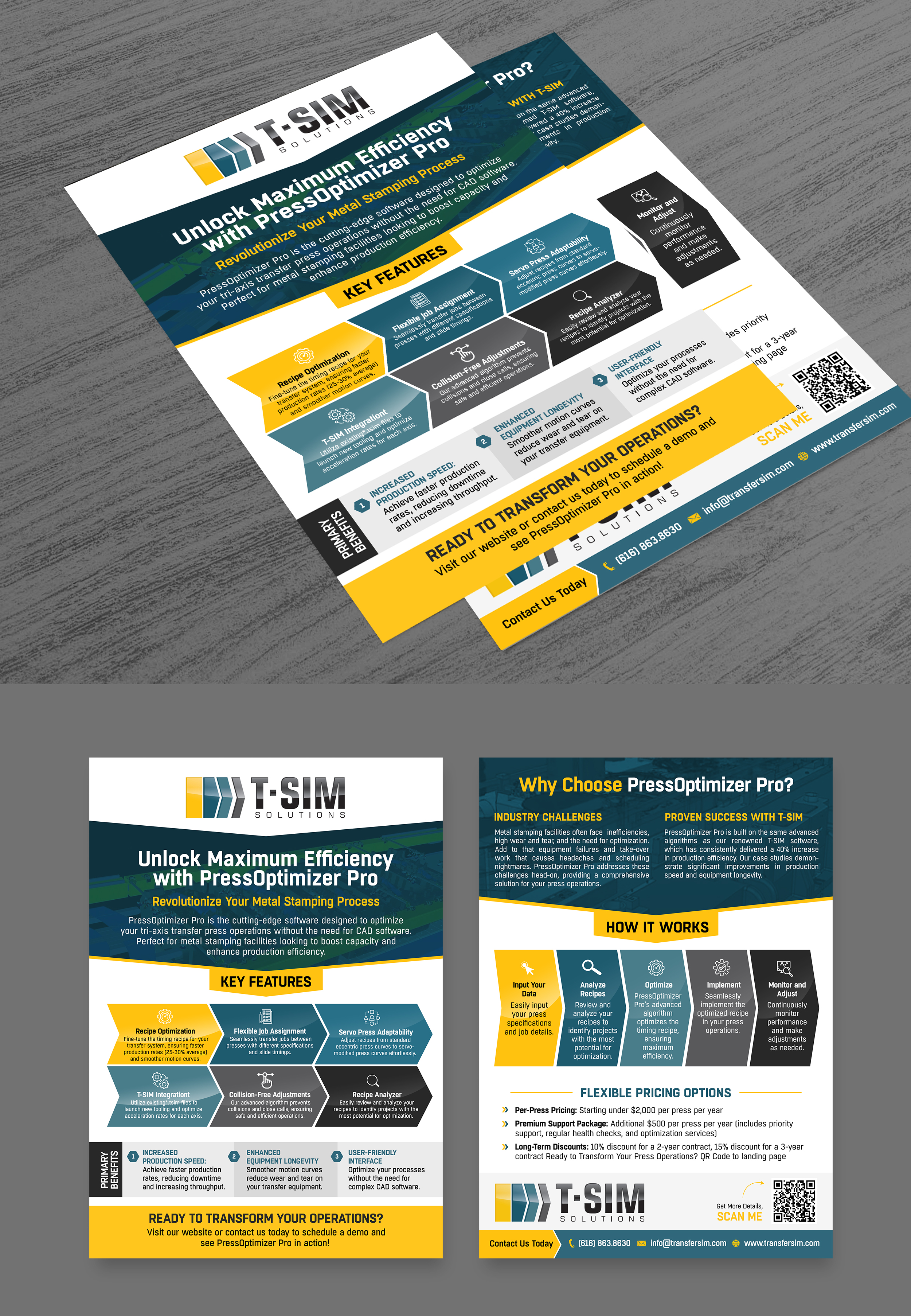 Design de Flyer par ARTOGRAPHY pour T-SIM Solutions | Design #33740613