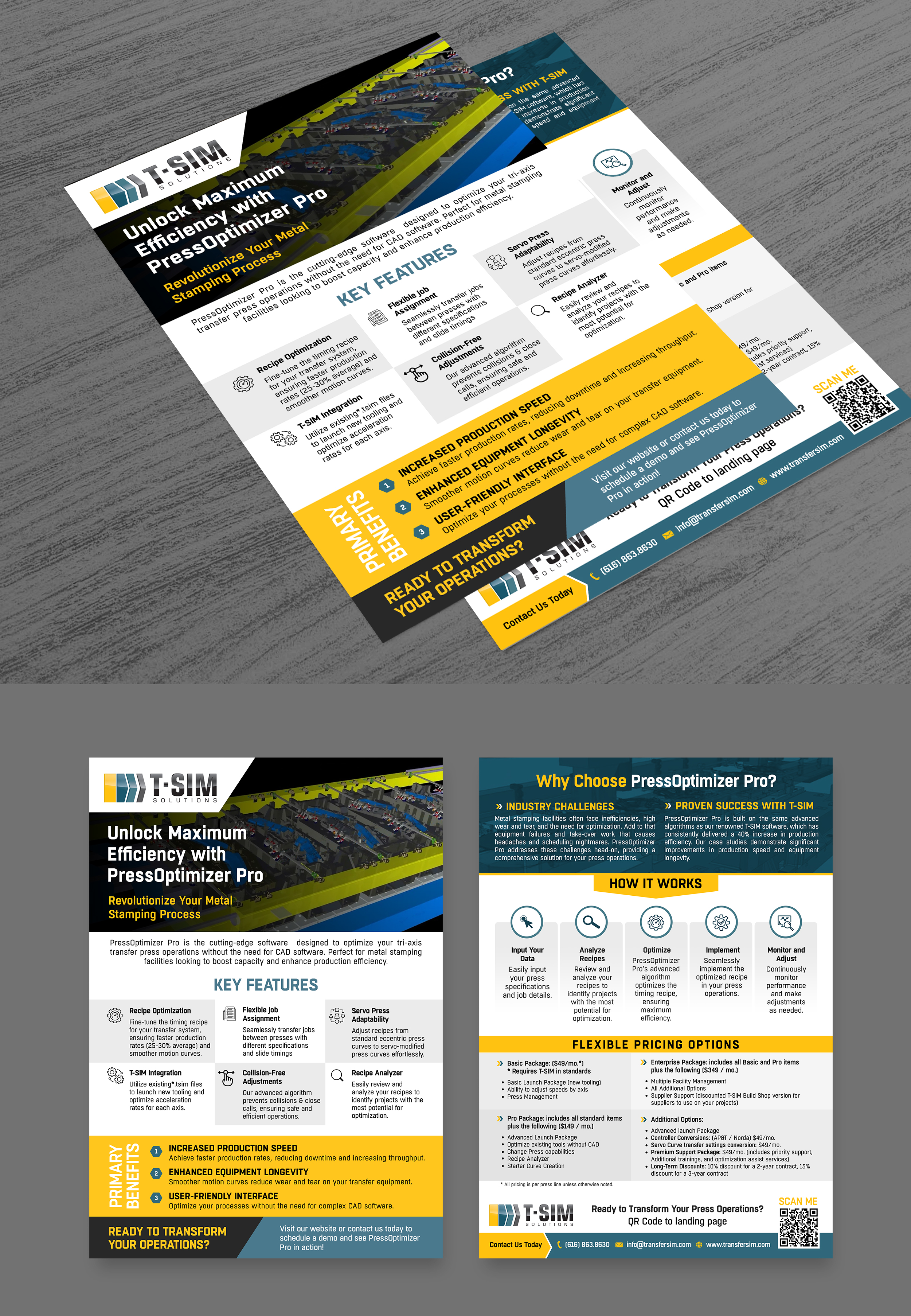 Design de Flyer par ARTOGRAPHY pour T-SIM Solutions | Design #33747636