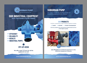 Diseño de Flyer por Mikai!13 para Suburban Pump | Diseño: #33789644