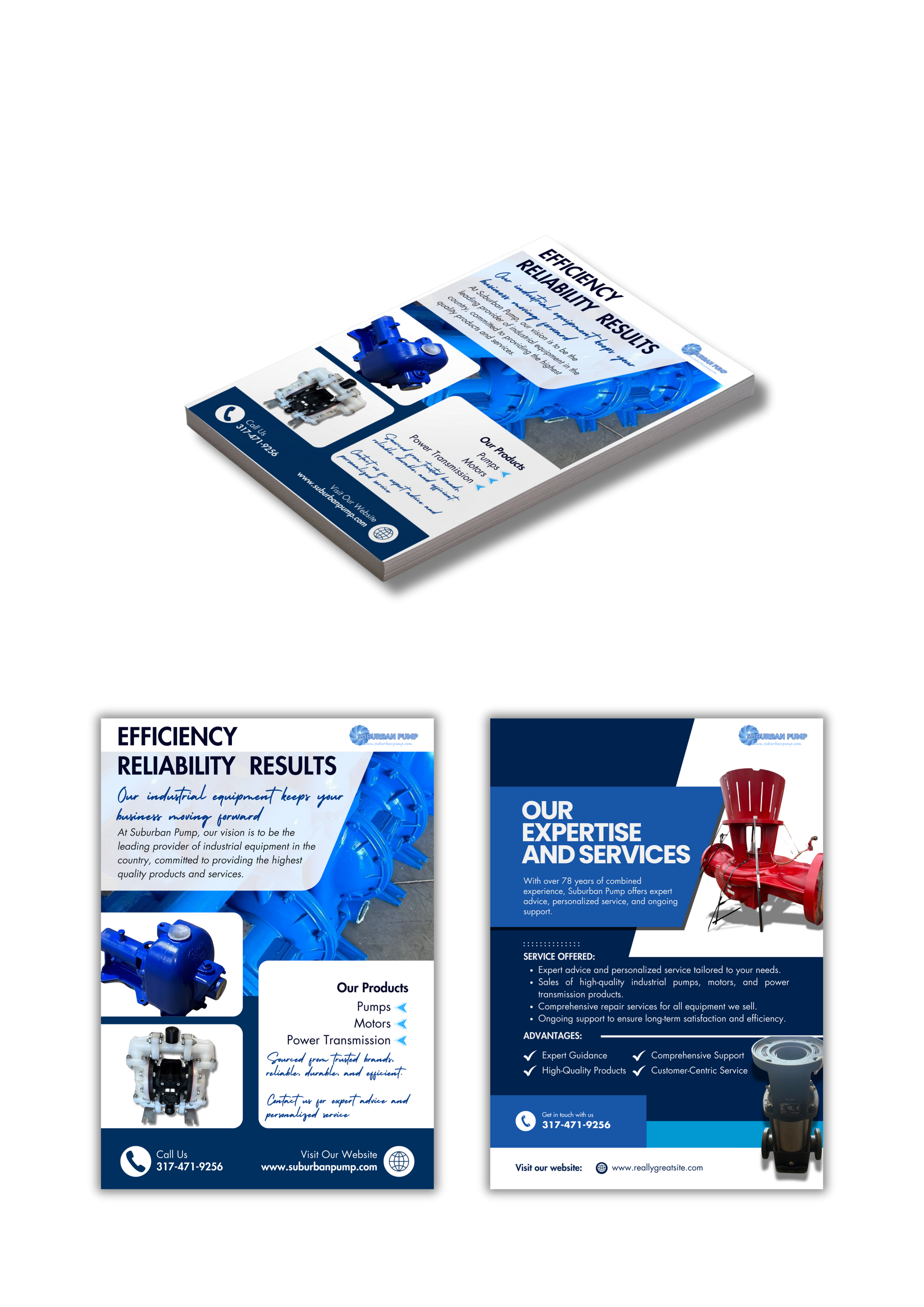 Design de Flyer par Custom A pour Suburban Pump | Design #33789288