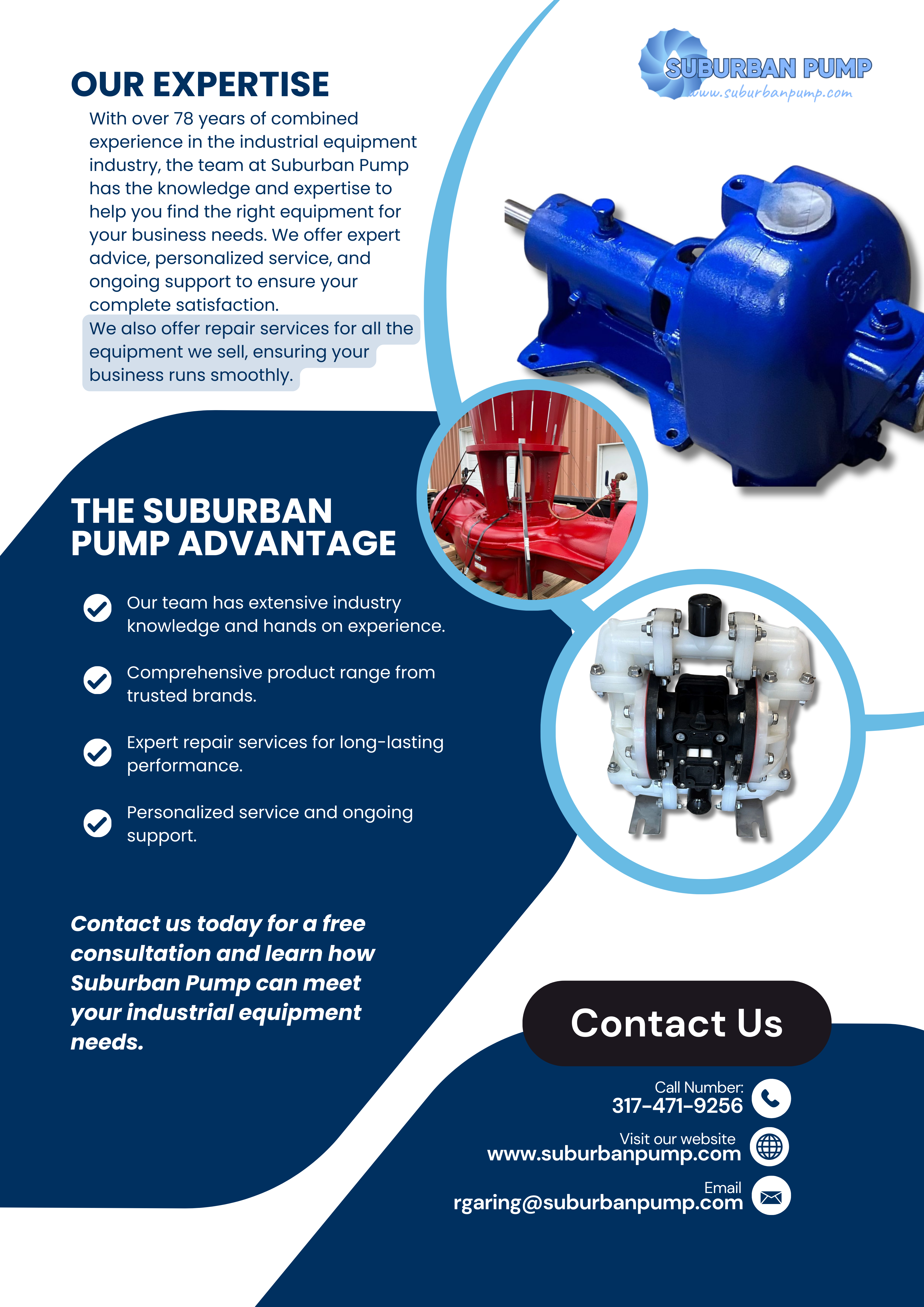 Design de Flyer par Custom A pour Suburban Pump | Design #33802388