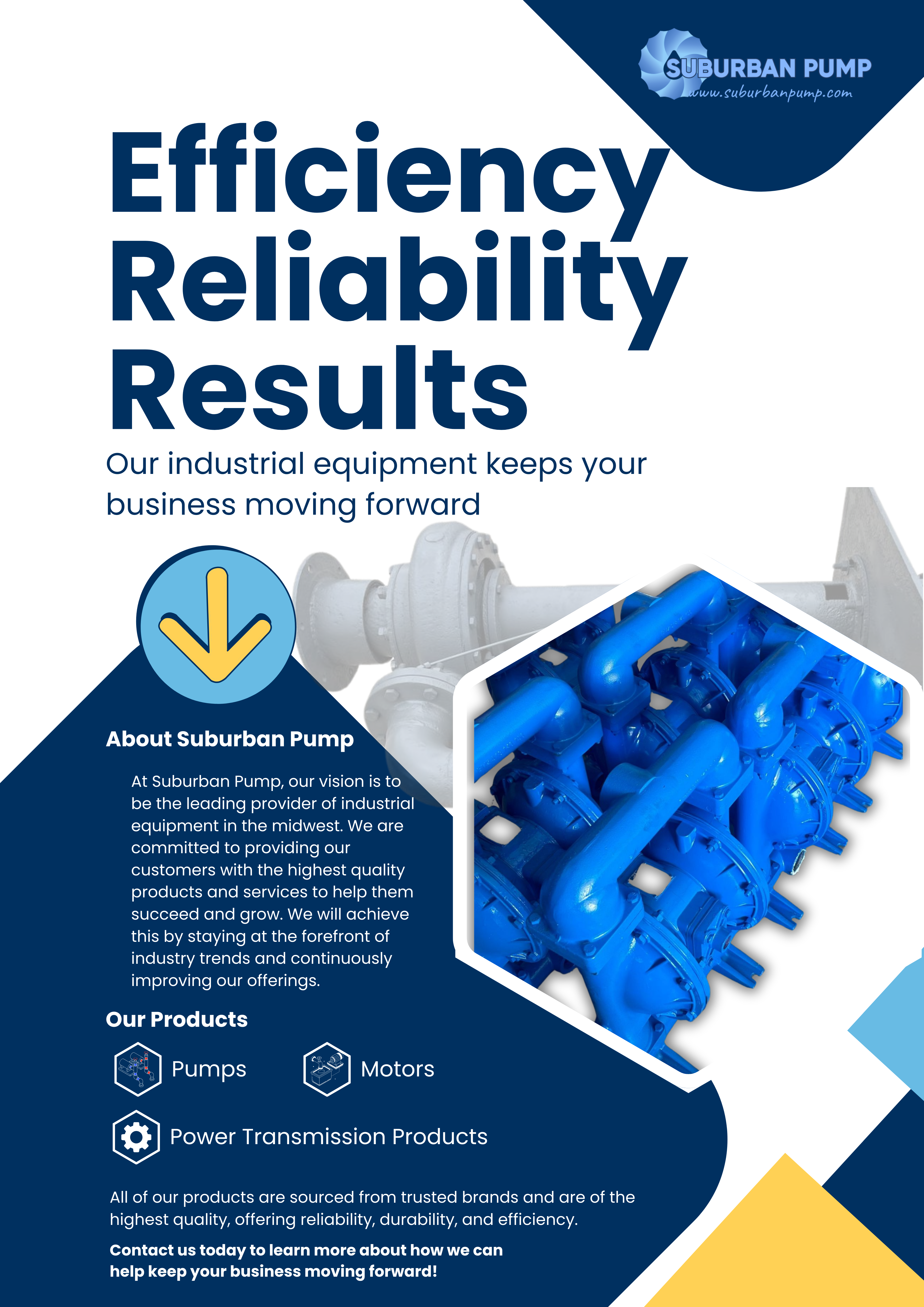 Design de Flyer par Custom A pour Suburban Pump | Design #33802389