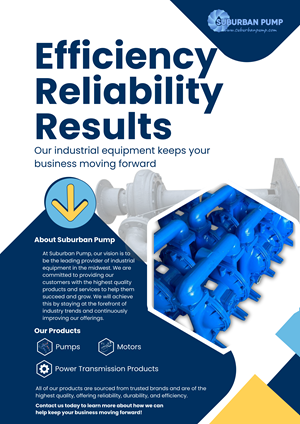 Flyer Design by Custom A for Suburban Pump | Design: #33802389