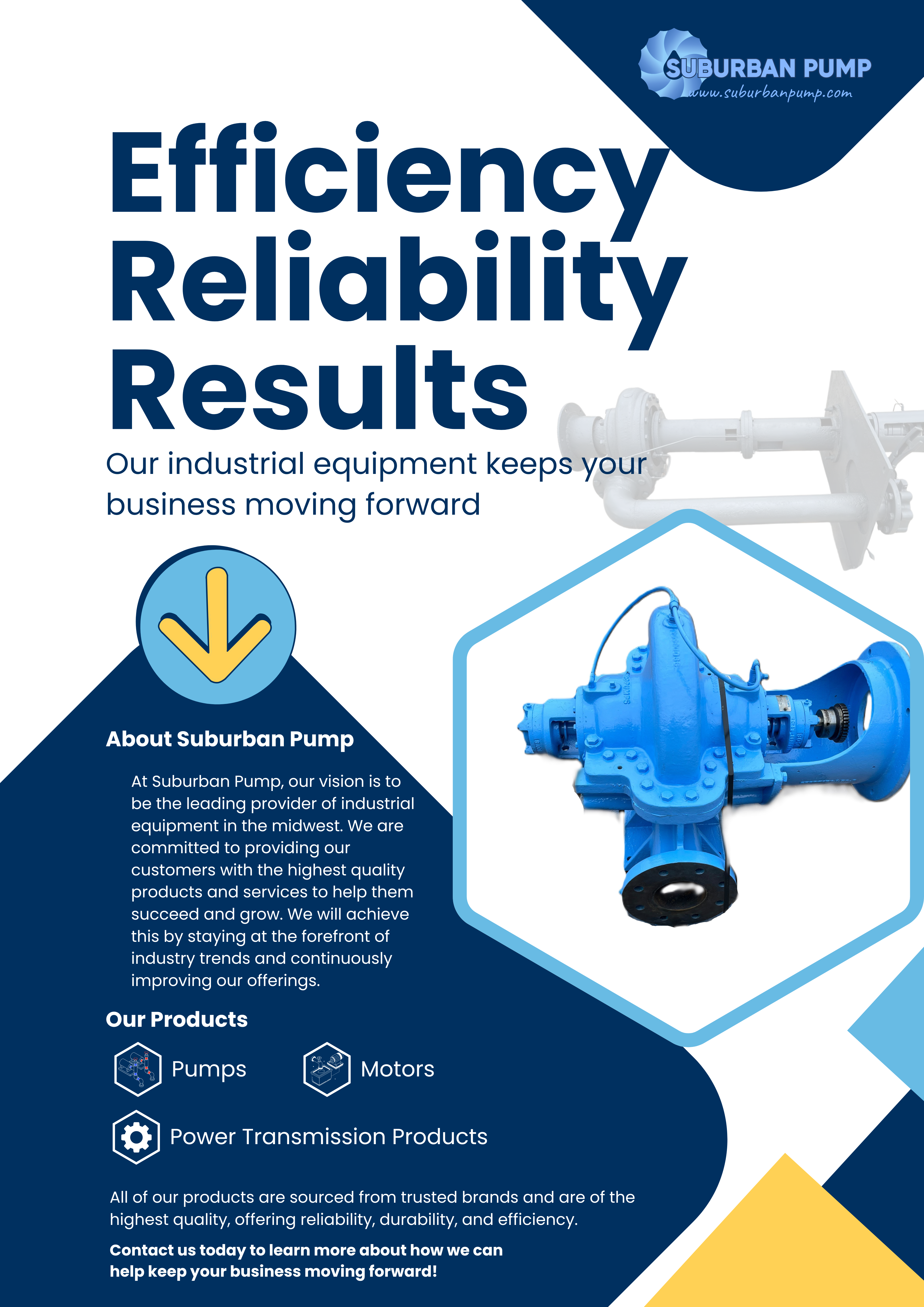 Design de Flyer par Custom A pour Suburban Pump | Design #33802935