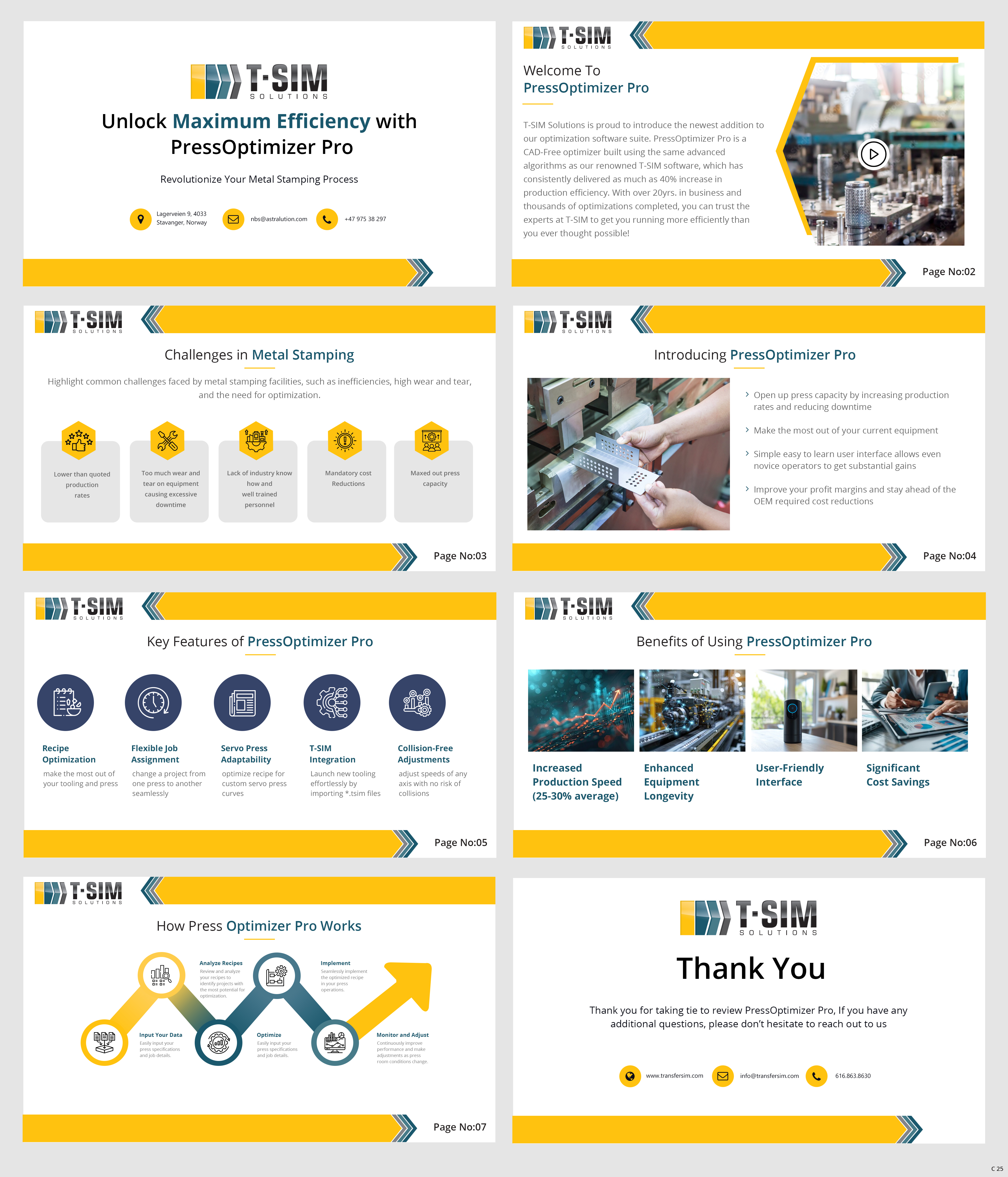 PowerPoint Design by pb for T-SIM Solutions | Design #33747906