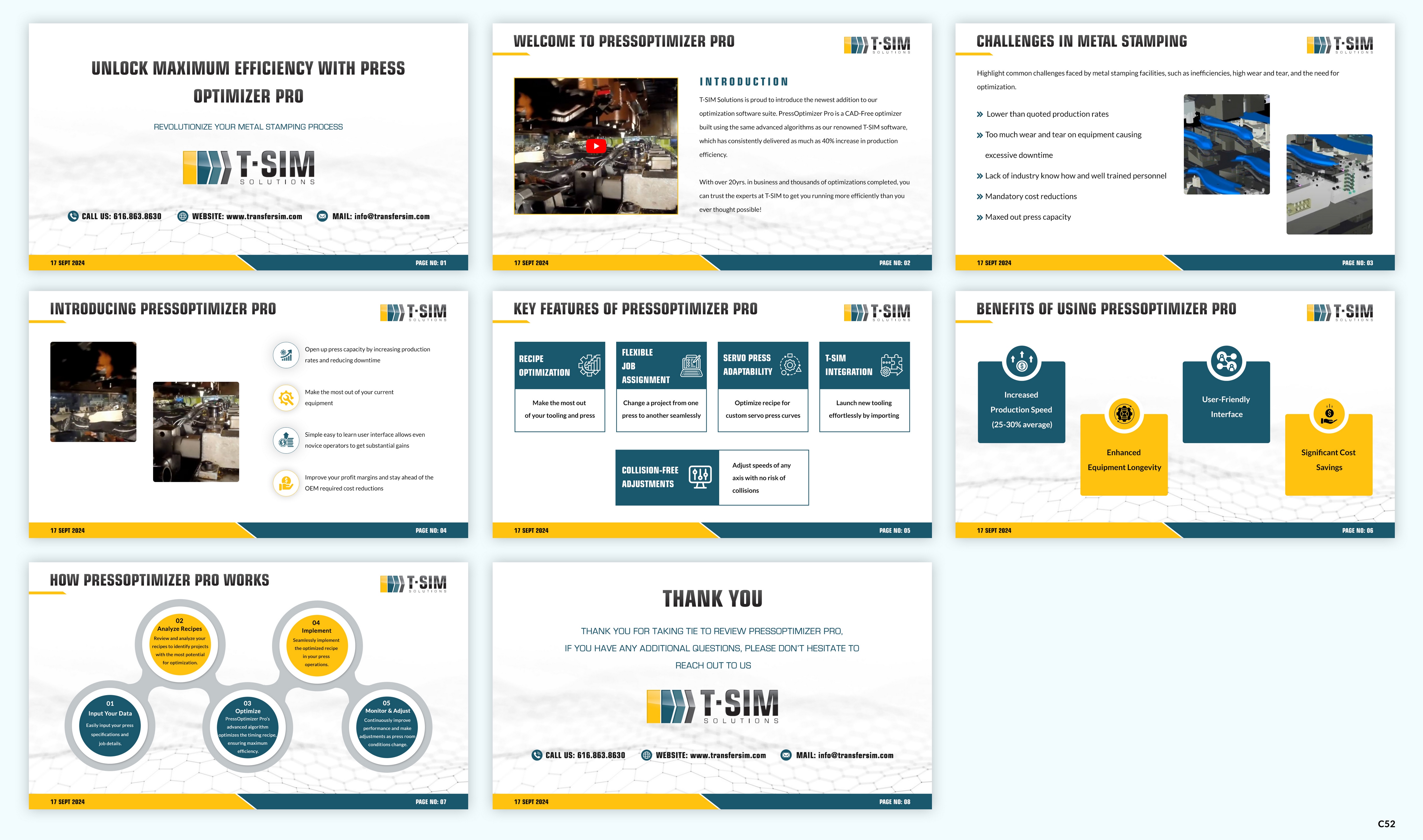 PowerPoint Design by pb for T-SIM Solutions | Design #33747921