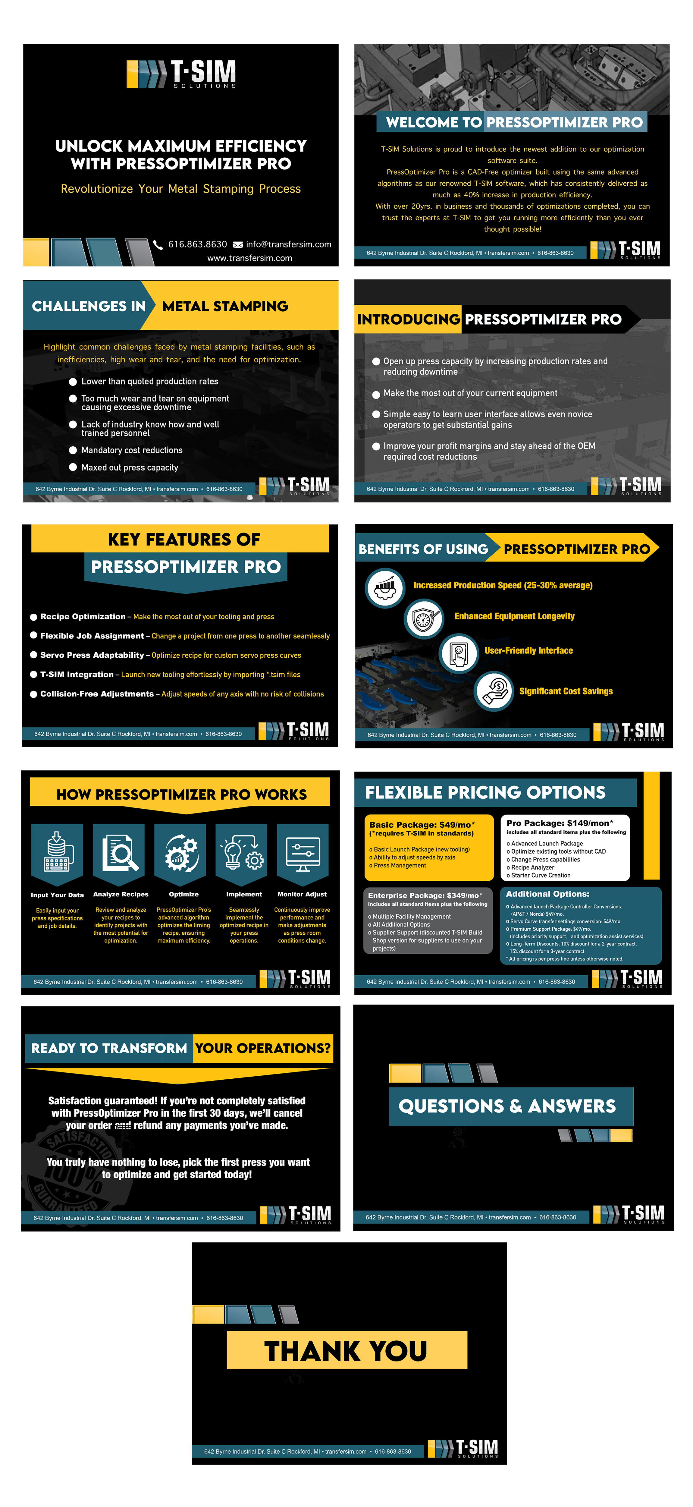 PowerPoint Design by ordelya.nicole for T-SIM Solutions | Design #33742739