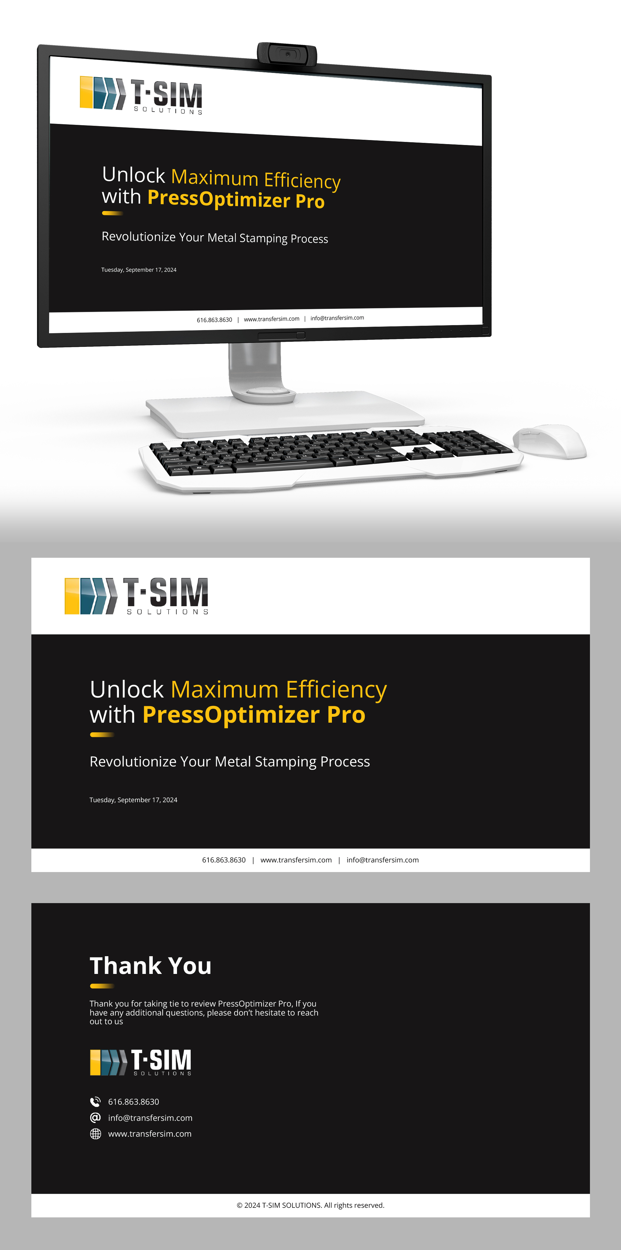 PowerPoint Design by n2presents for T-SIM Solutions | Design #33741172