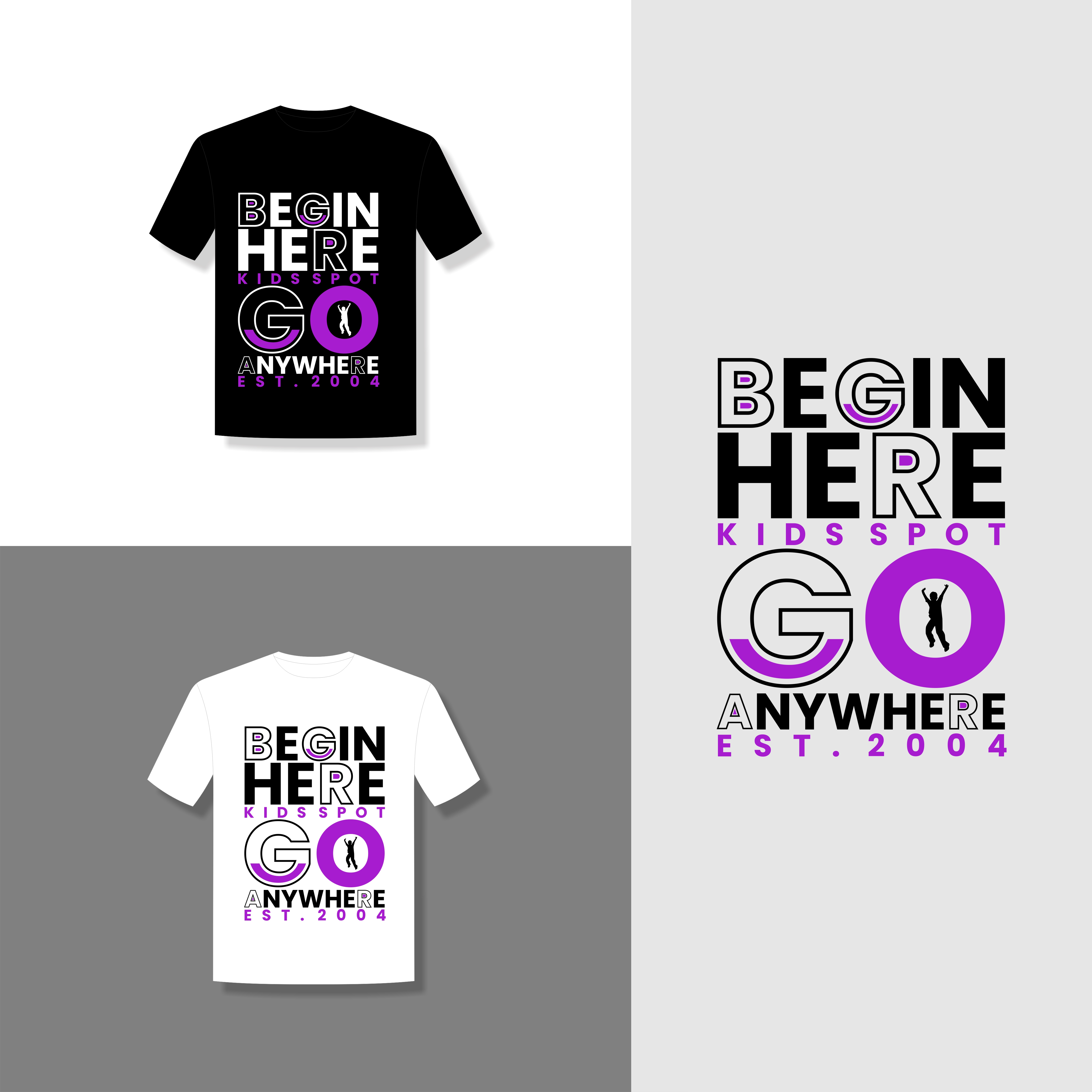 T-shirt Design by DoelBast for Kids Spot, Inc.  | Design #33809225