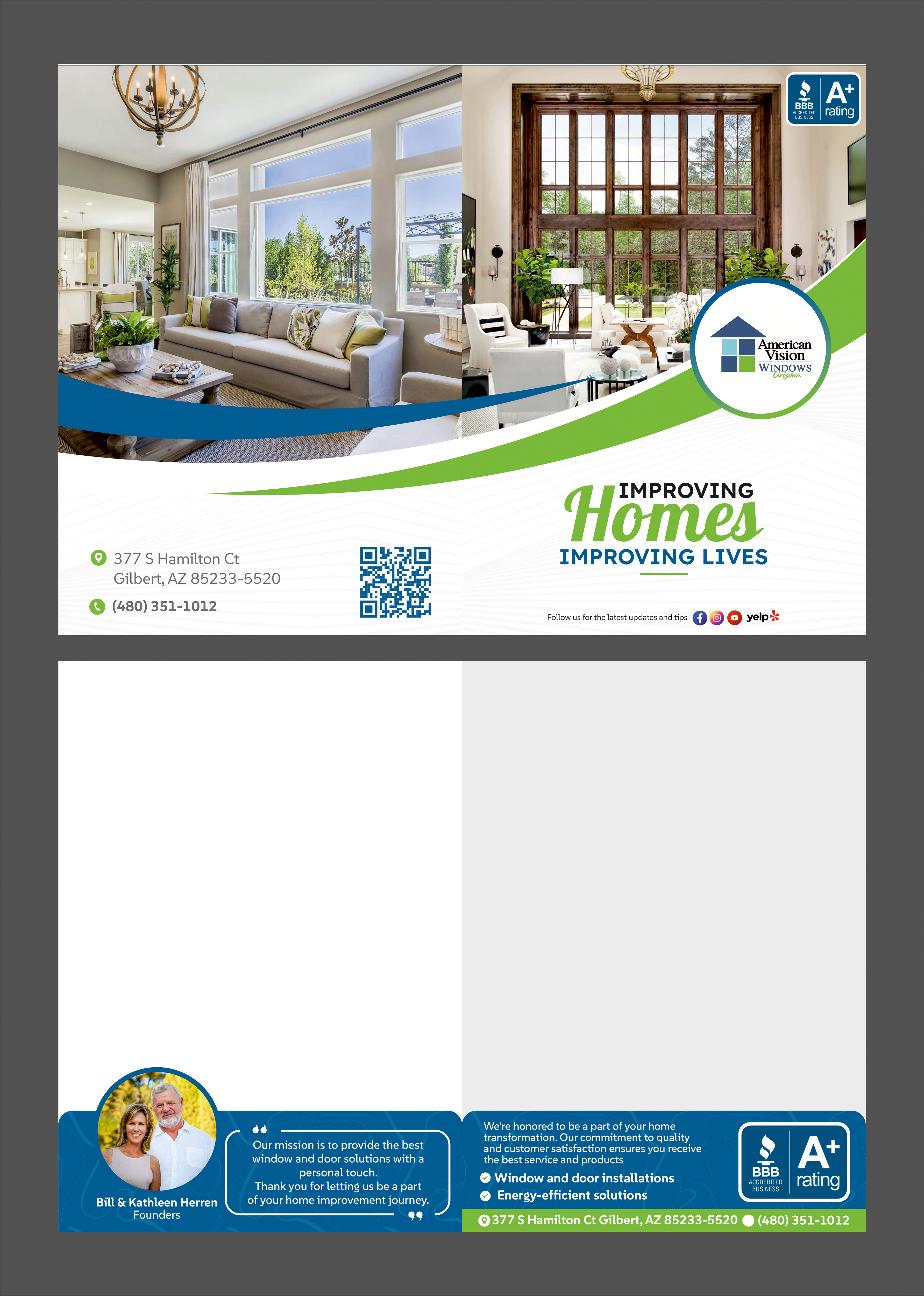 Design Graphique par SAMPA DUARI pour American Vision Windows Arizona | Design #33796627