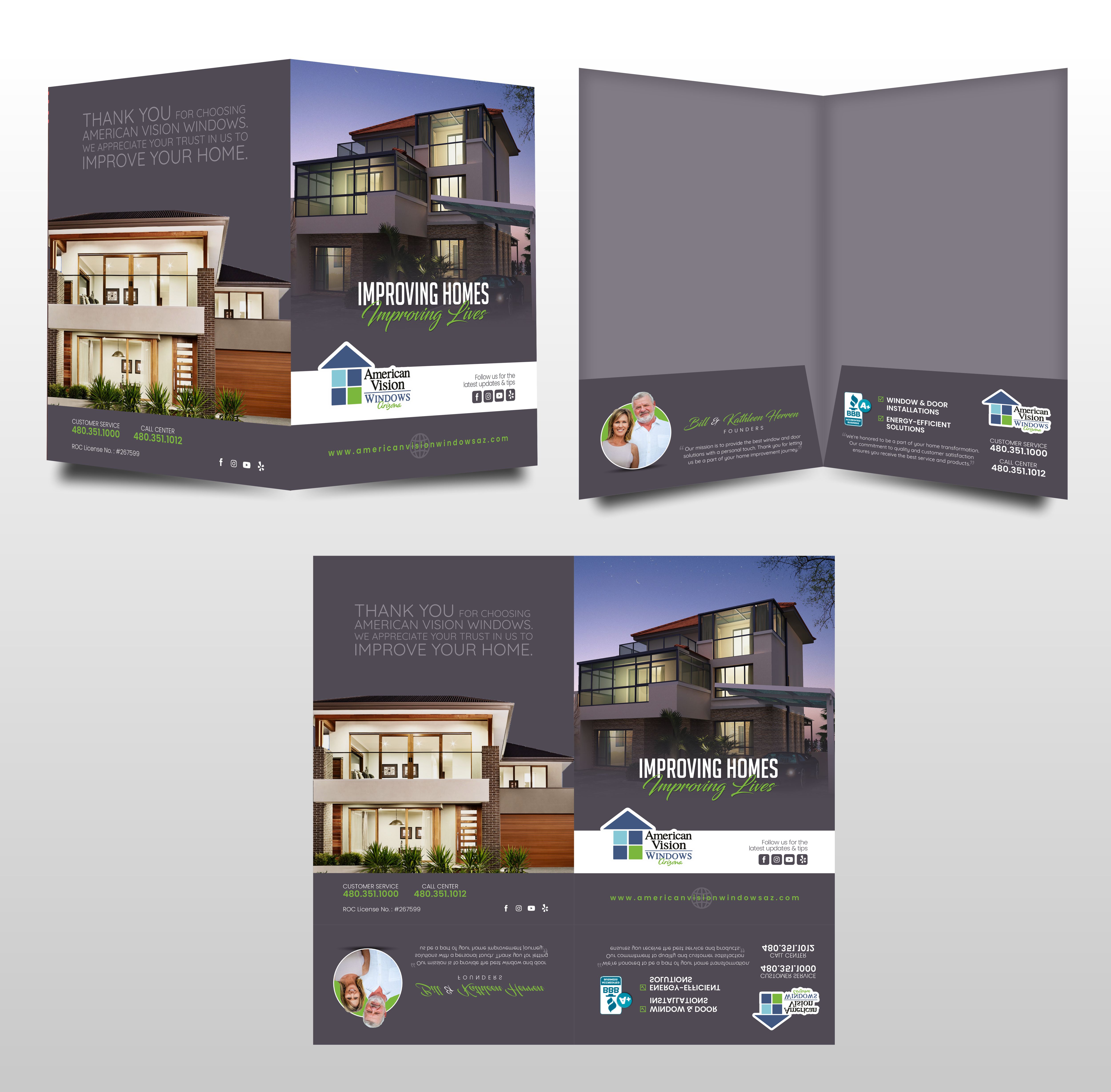 Design Graphique par Rajneesha pour American Vision Windows Arizona | Design #33744495