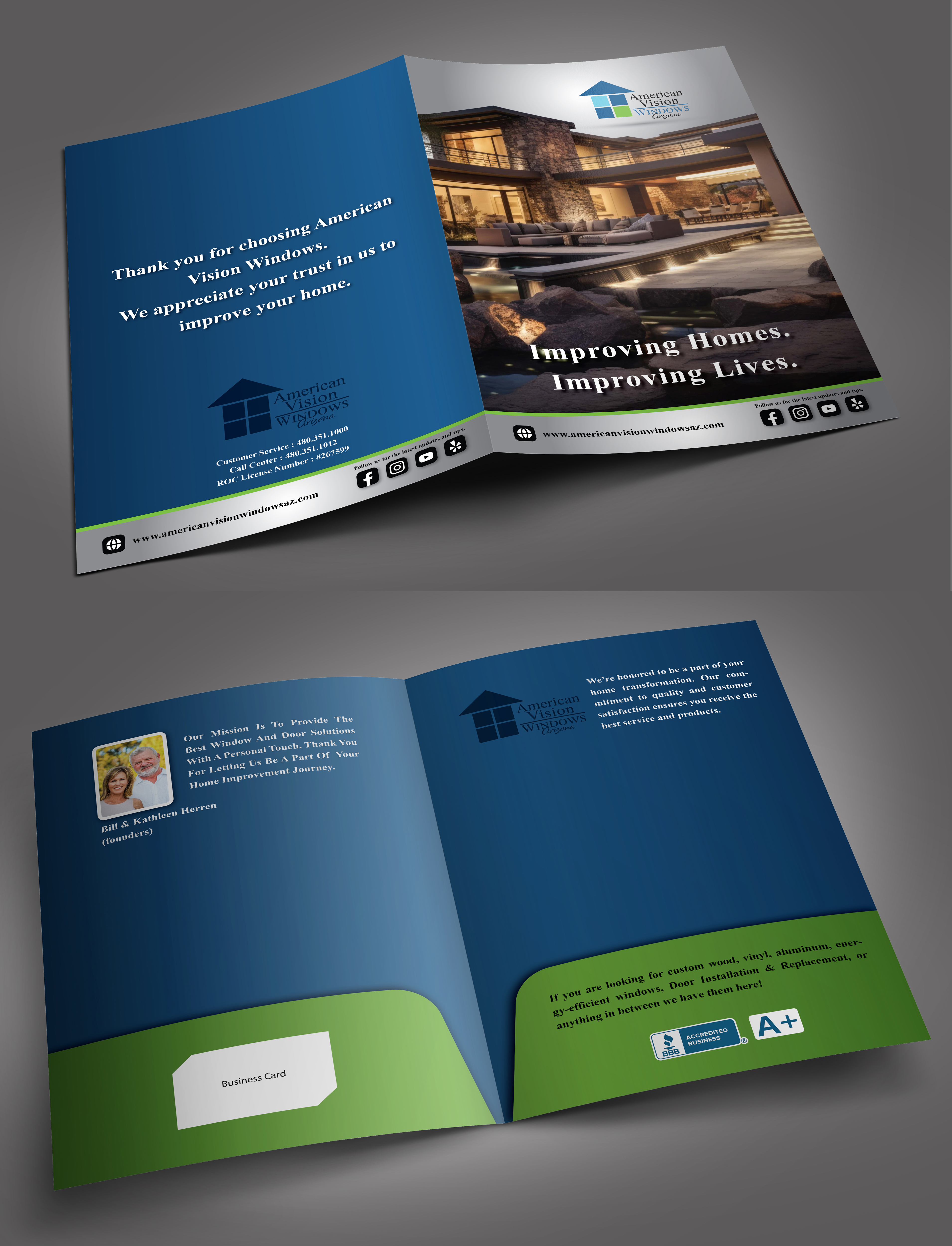 Graphic Design by HT Graphic for American Vision Windows Arizona | Design #33774970
