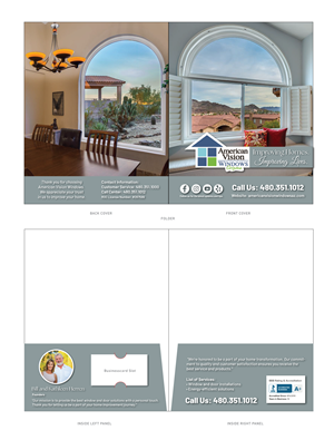 Graphic Design by Nurica for American Vision Windows Arizona | Design: #33784578