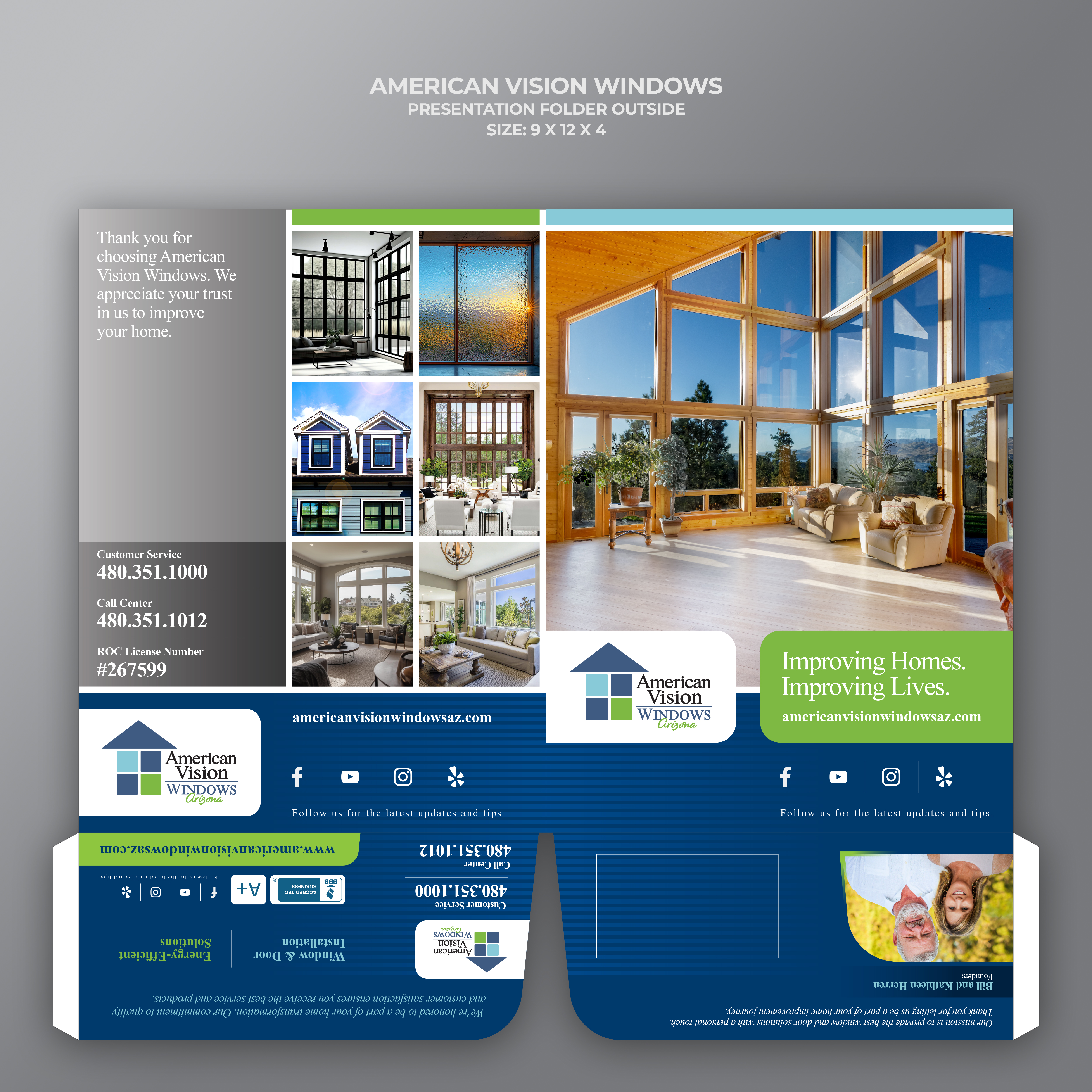 Graphic Design by Impressive Solutions for American Vision Windows Arizona | Design #33758877