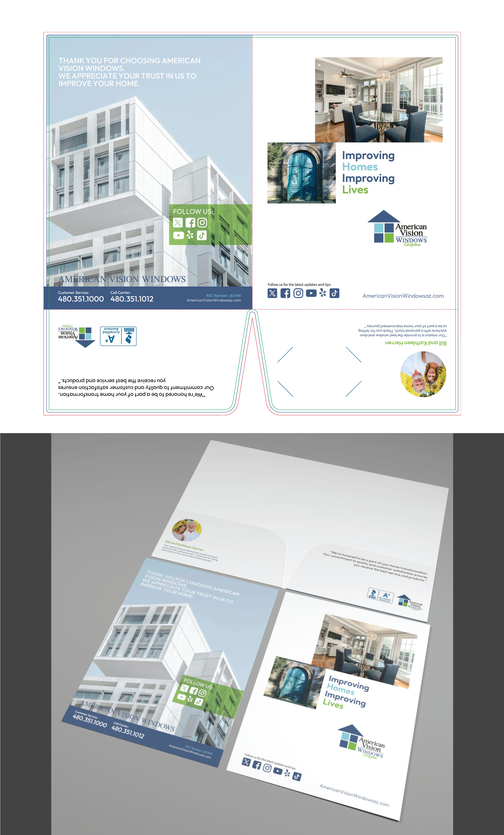 Grafik-Design von Fajr. für American Vision Windows Arizona | Design #33790352