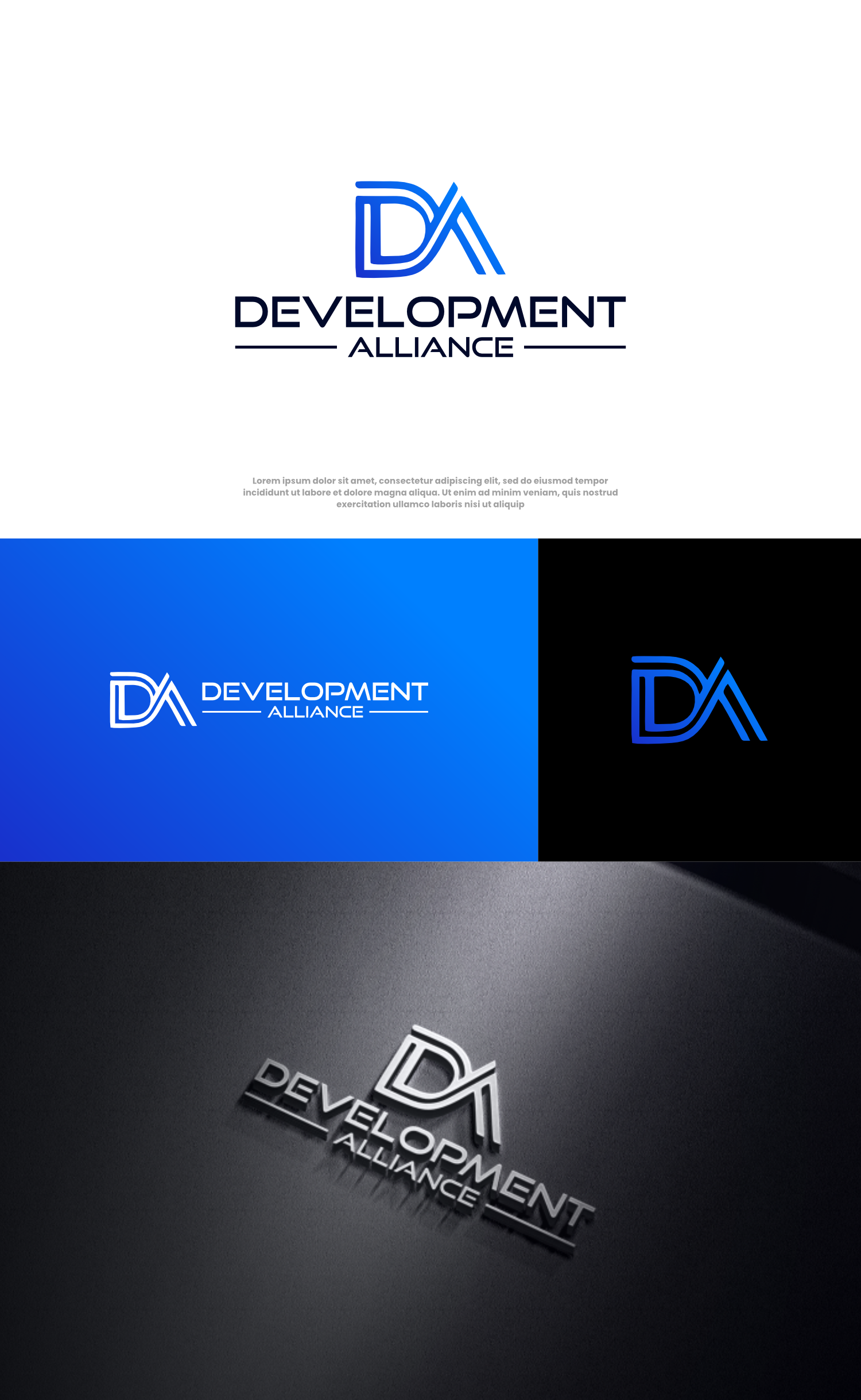 Diseño de Logo por Kenshin777 para Development Alliance LLC | Diseño #33758424