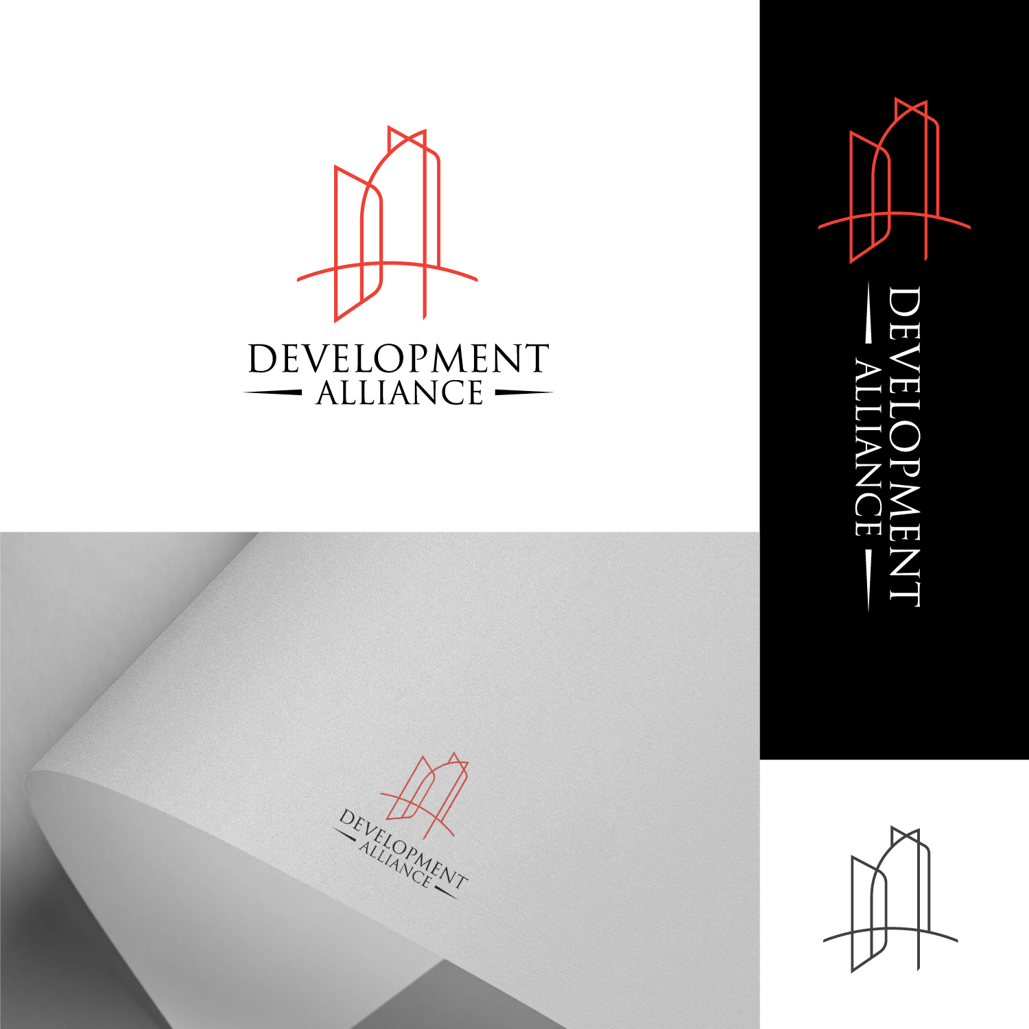 Logo Design by Modan Mohan Mohini for Development Alliance LLC | Design #33766163