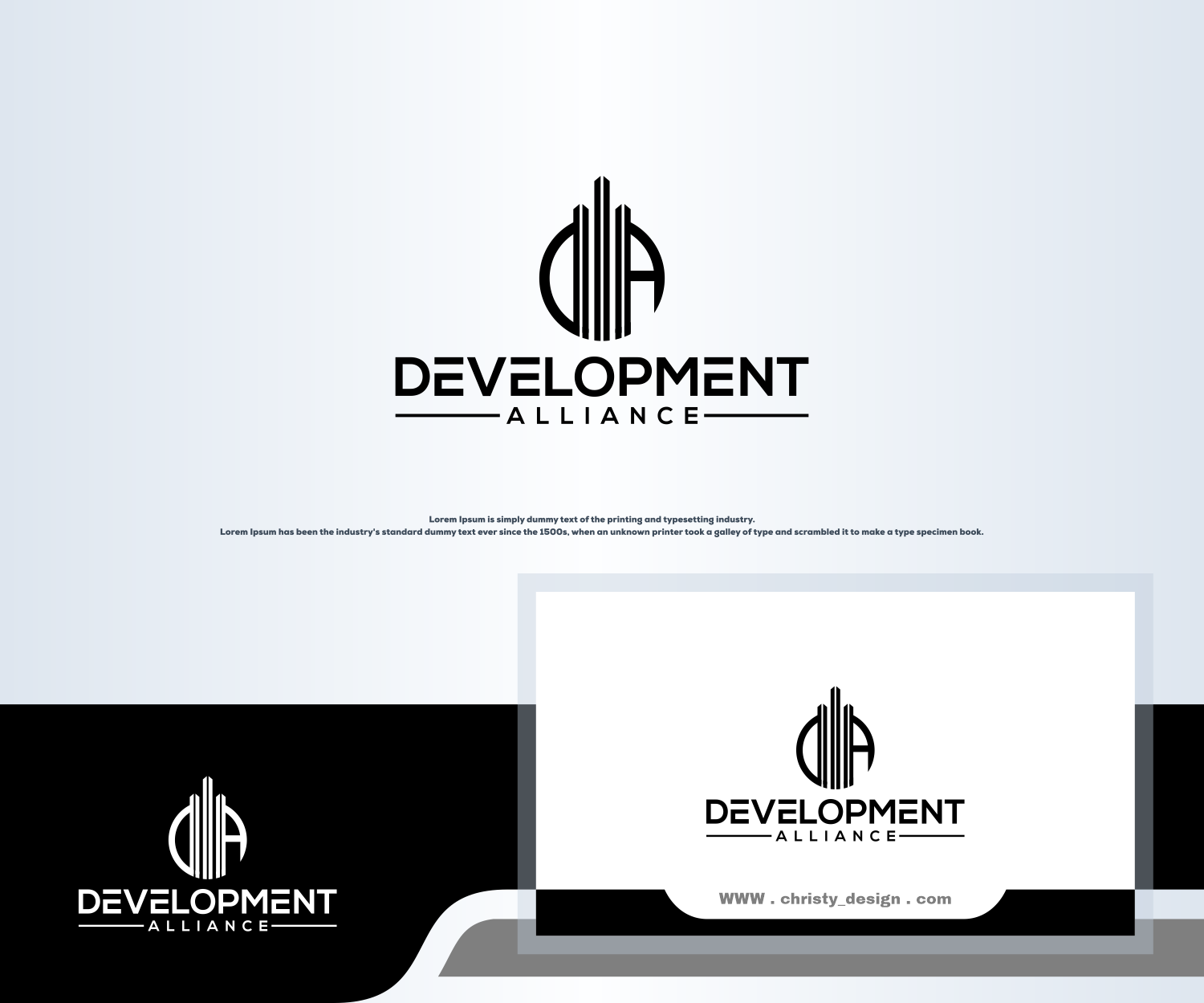 Logo Design by Jefri Fernando for Development Alliance LLC | Design #33742547