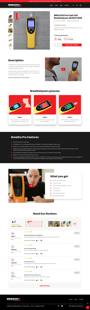 Web Design by pb for this project | Design: #33757210